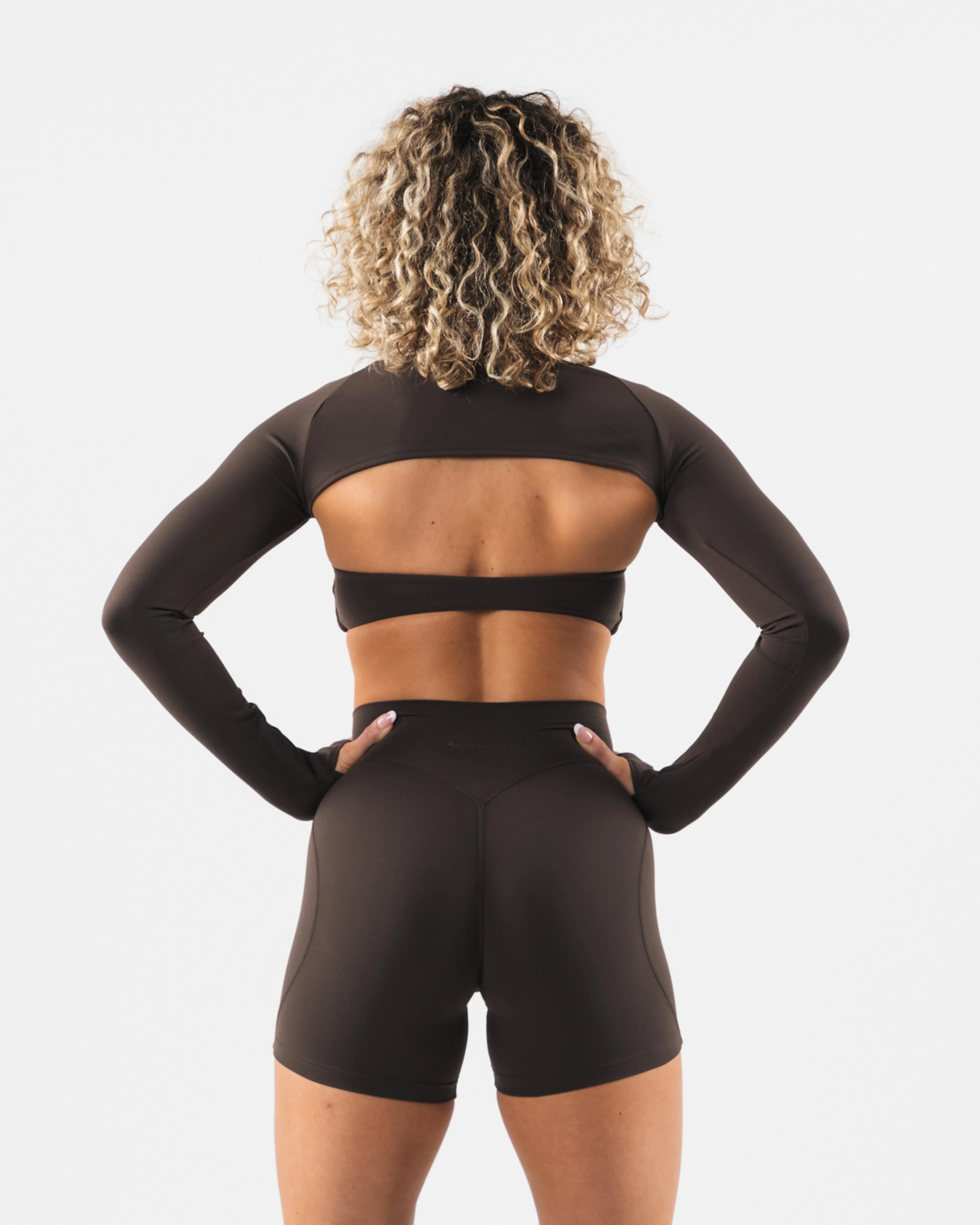 Aura Shrug LS - Cashmere Alphalete Athletics