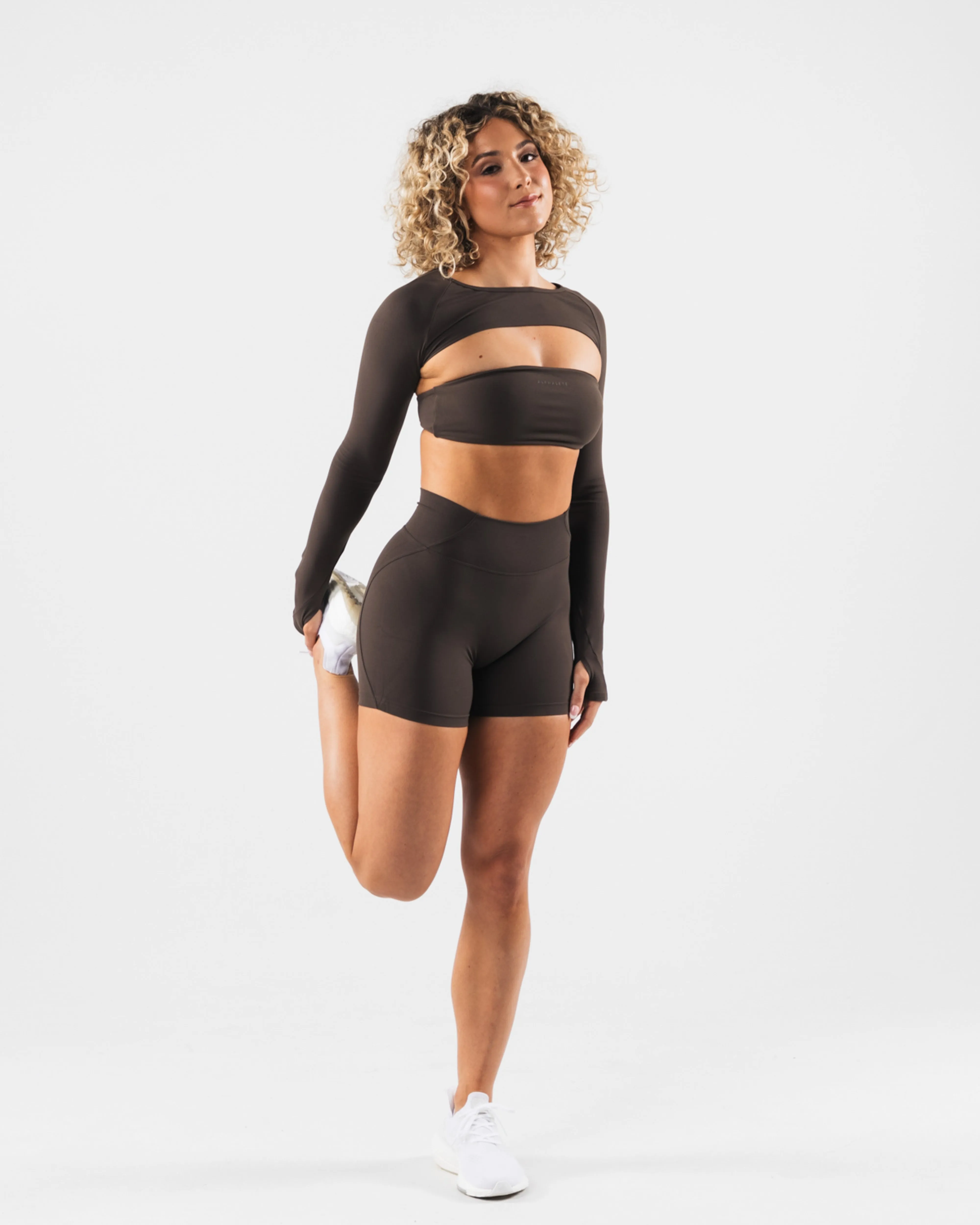 Aura Shrug LS - Cashmere Alphalete Athletics