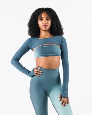 Aura Shrug LS - Glacial Lake Alphalete Athletics