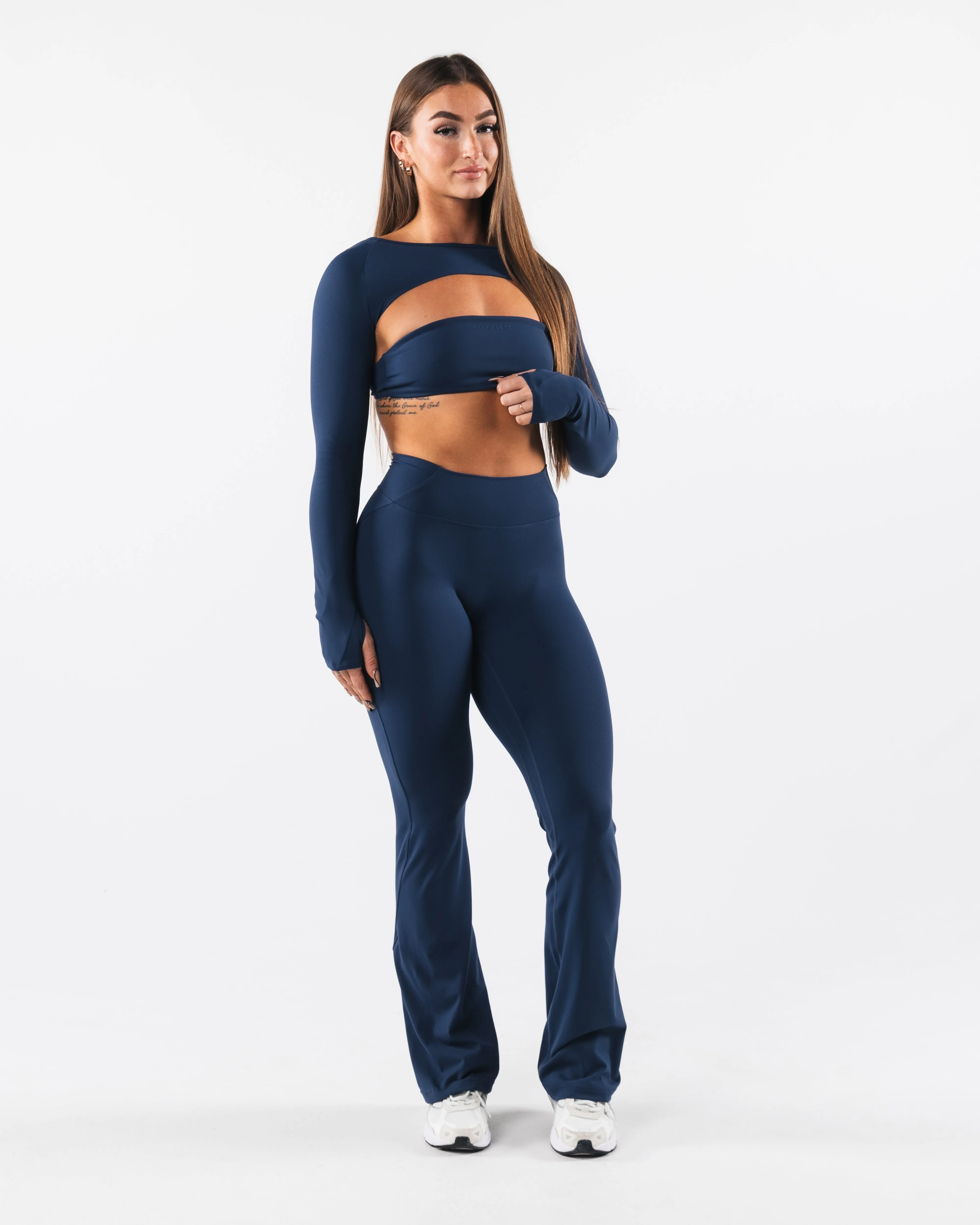 Aura Shrug LS - Ink Alphalete Athletics