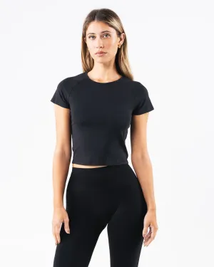 Baby Tee - Black Alphalete Athletics