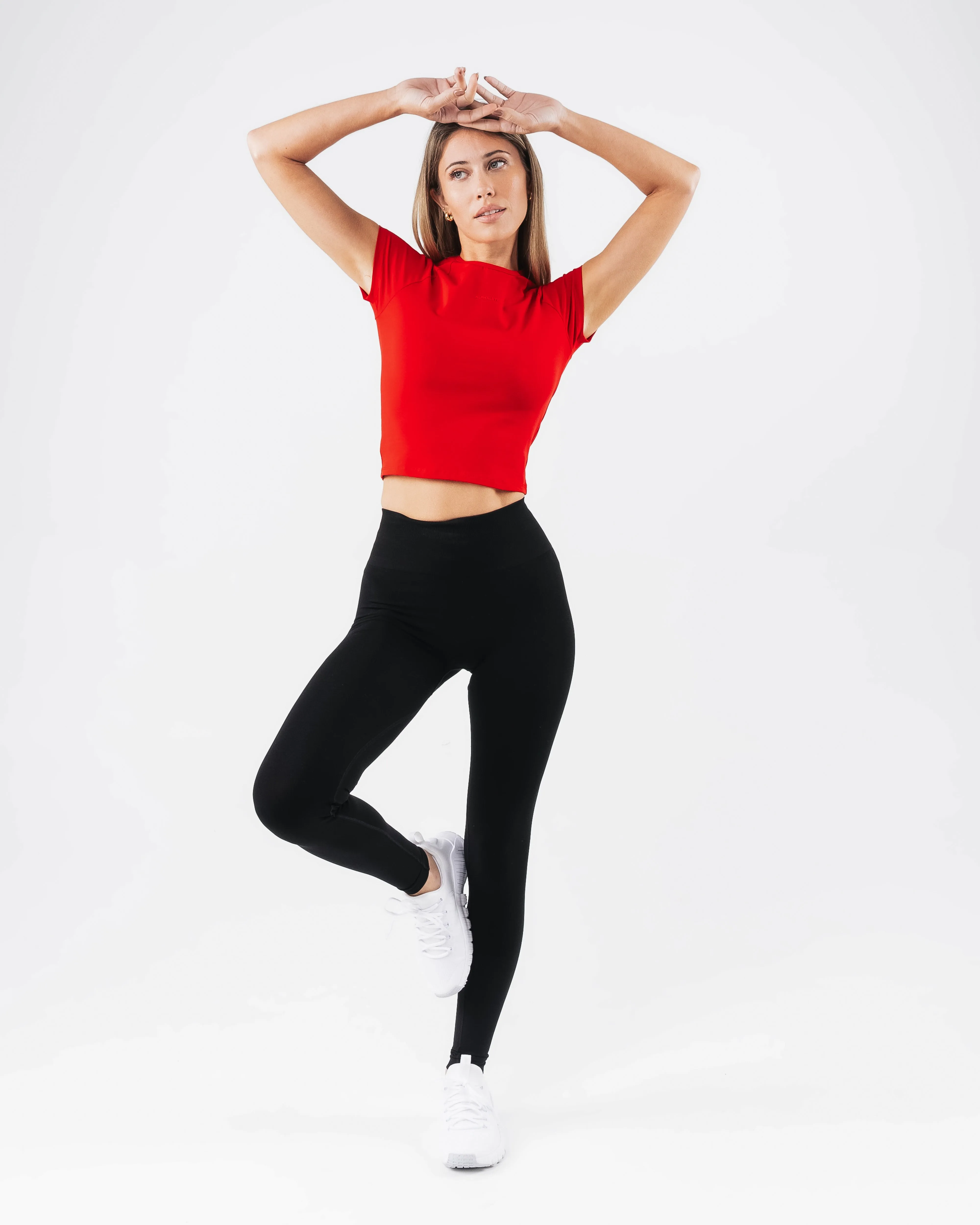 Baby Tee - Formula Red Alphalete Athletics