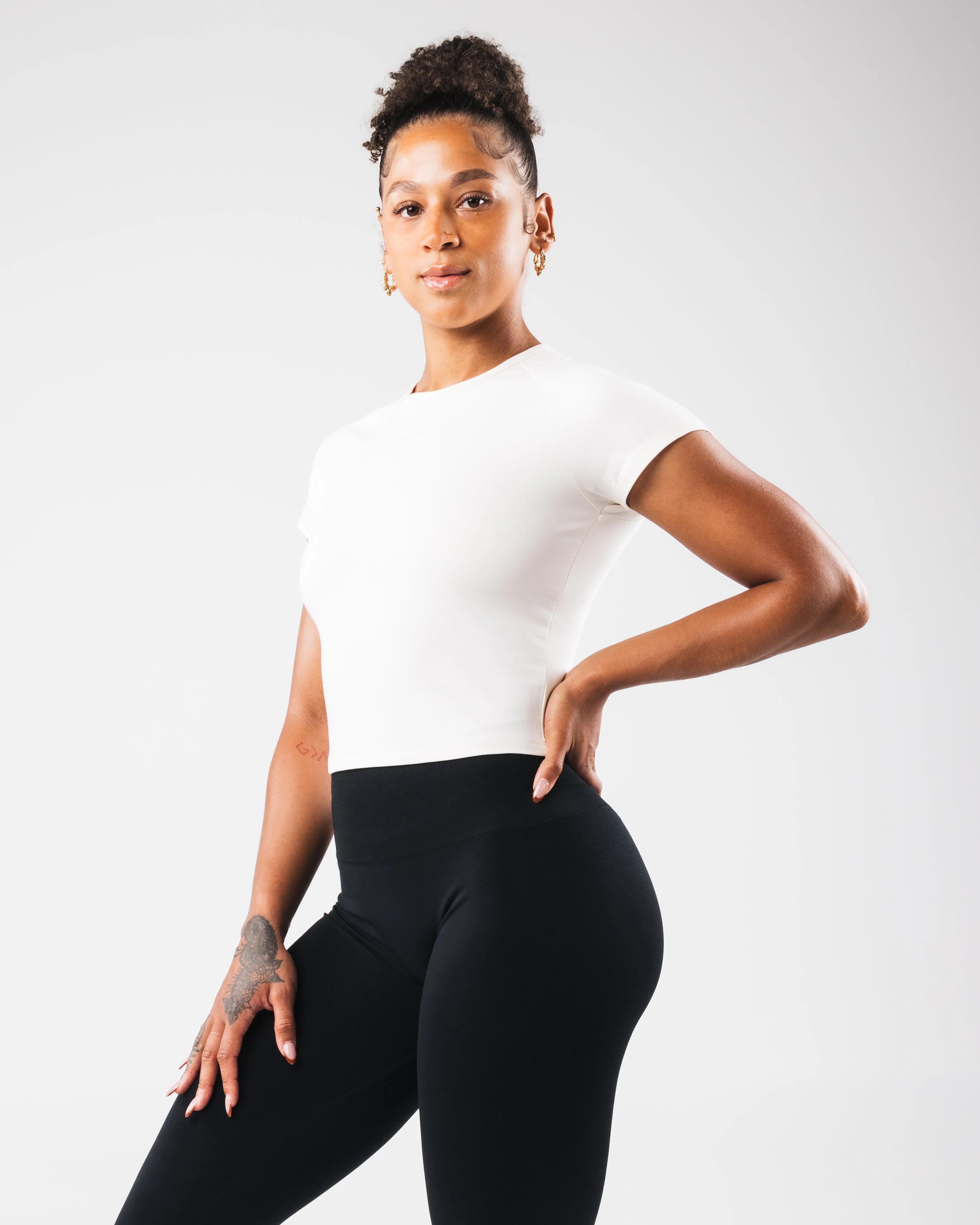 Baby Tee - Lace Alphalete Athletics