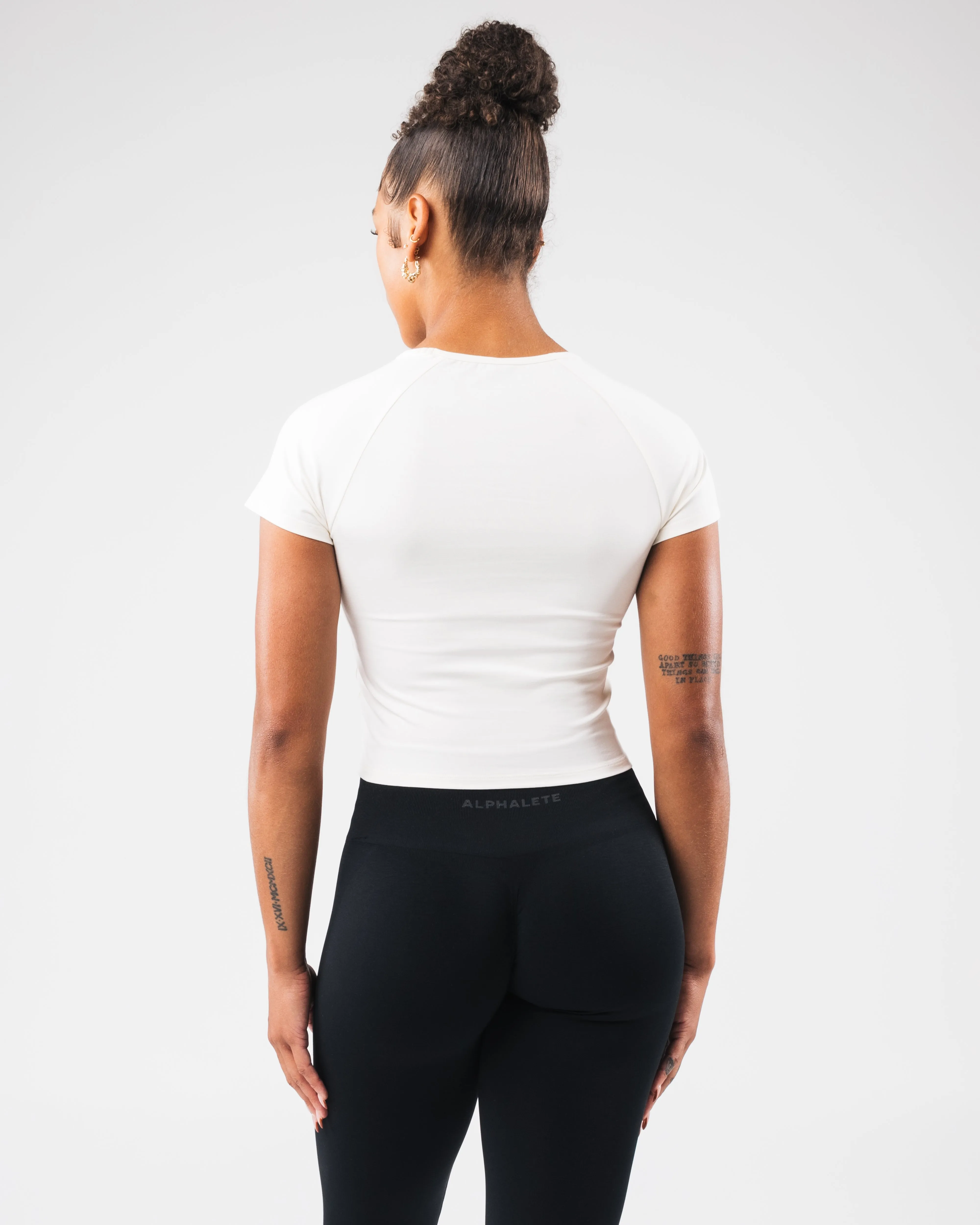 Baby Tee - Lace Alphalete Athletics