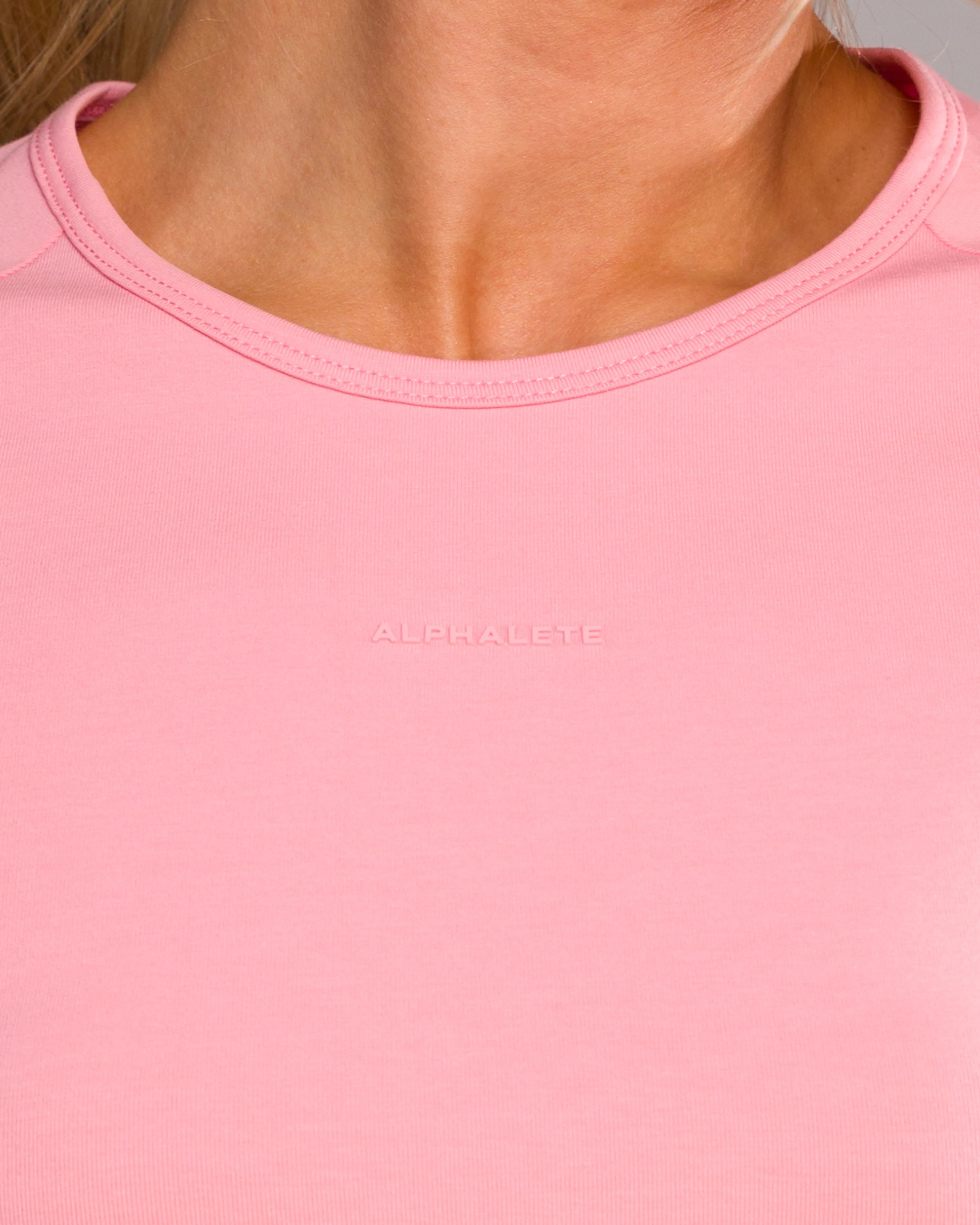 Baby Tee - Rose Alphalete Athletics