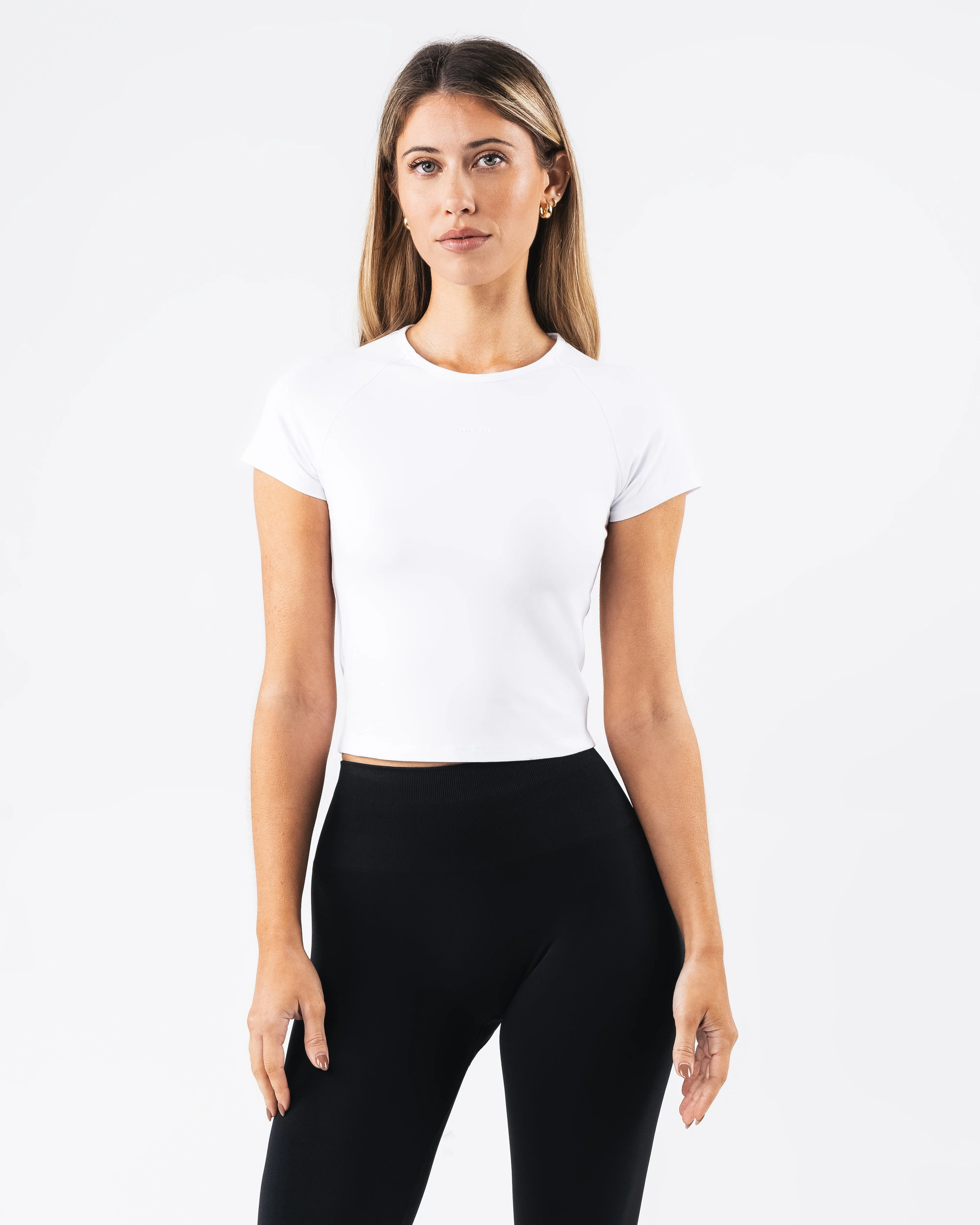 Baby Tee - White Alphalete Athletics