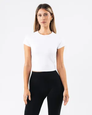 Baby Tee - White Alphalete Athletics