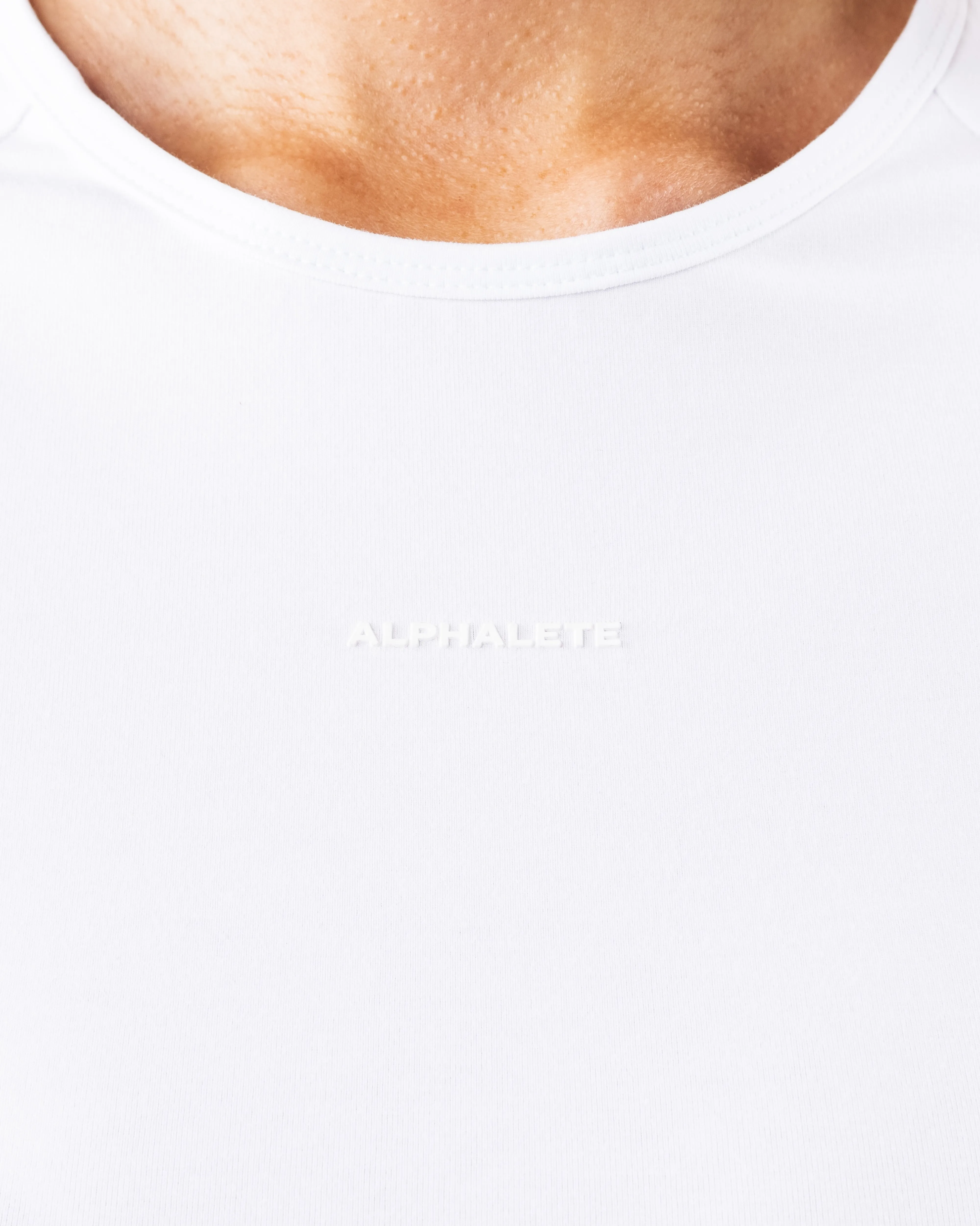 Baby Tee - White Alphalete Athletics