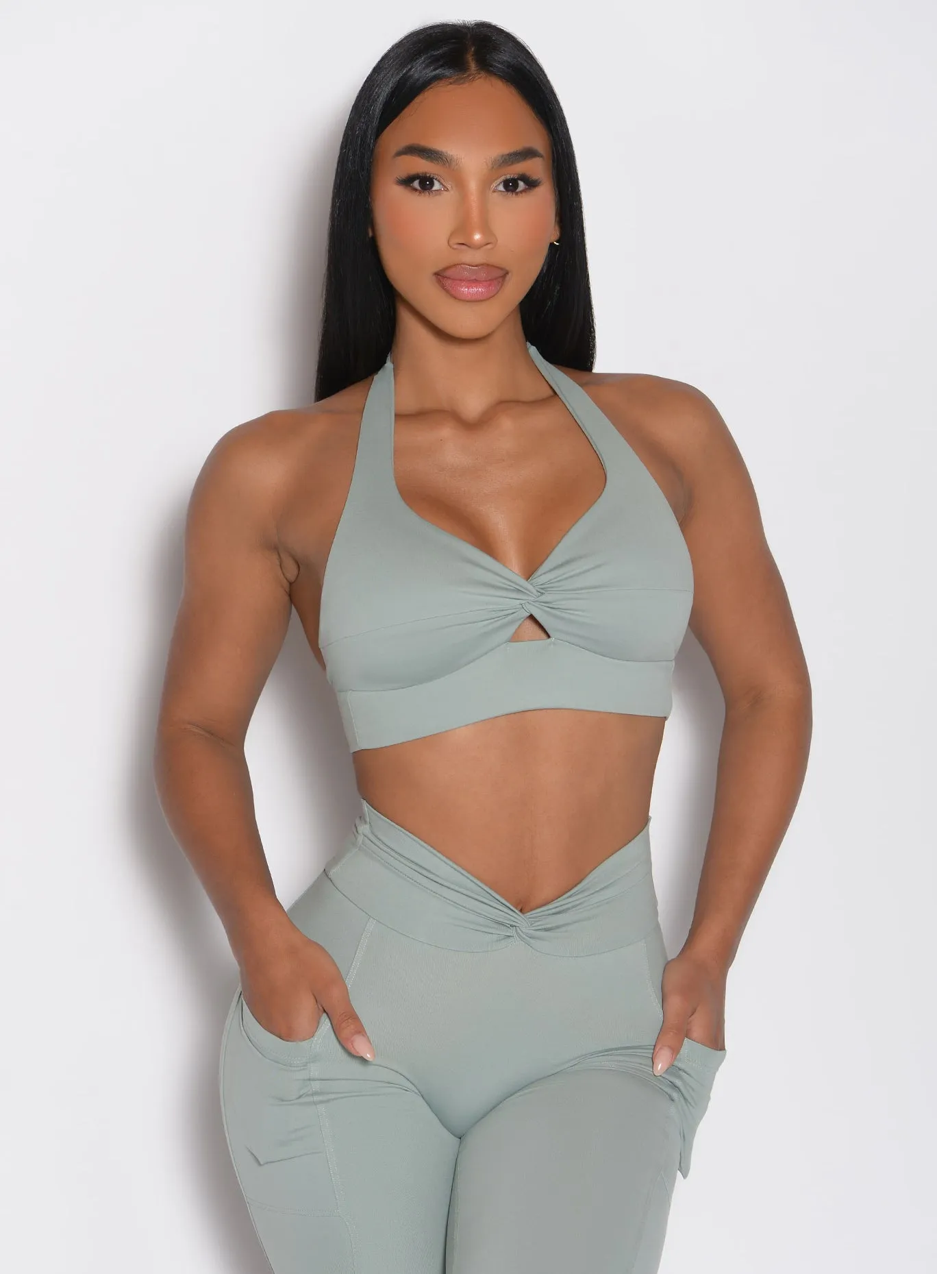 Backless Knot Bra Bombshell