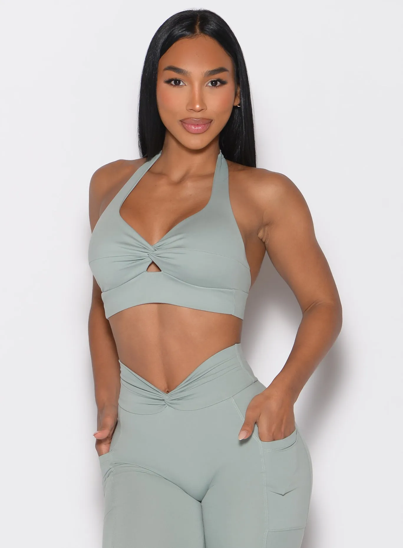 Backless Knot Bra Bombshell