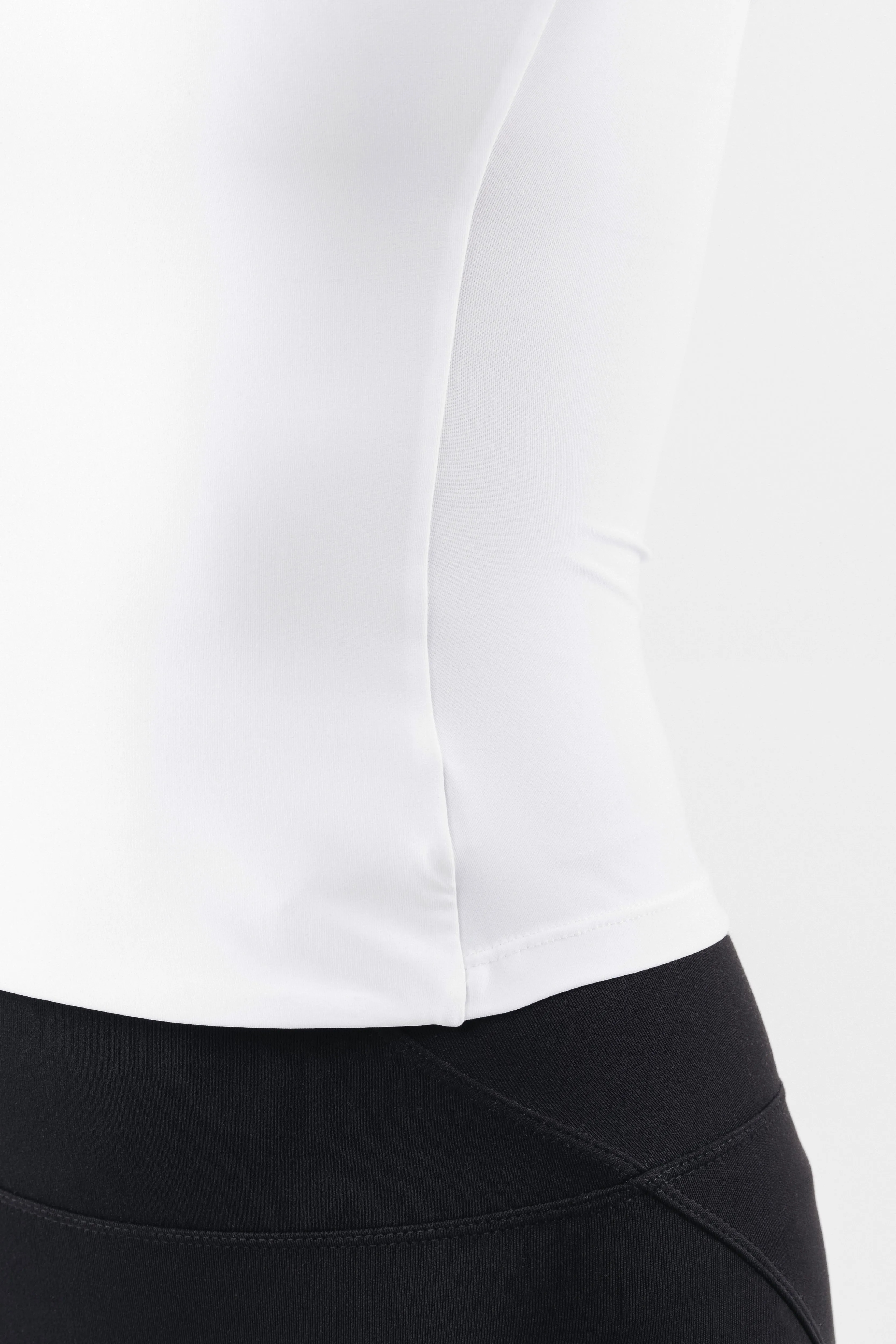 Basics Long Sleeve - White Alphalete Athletics