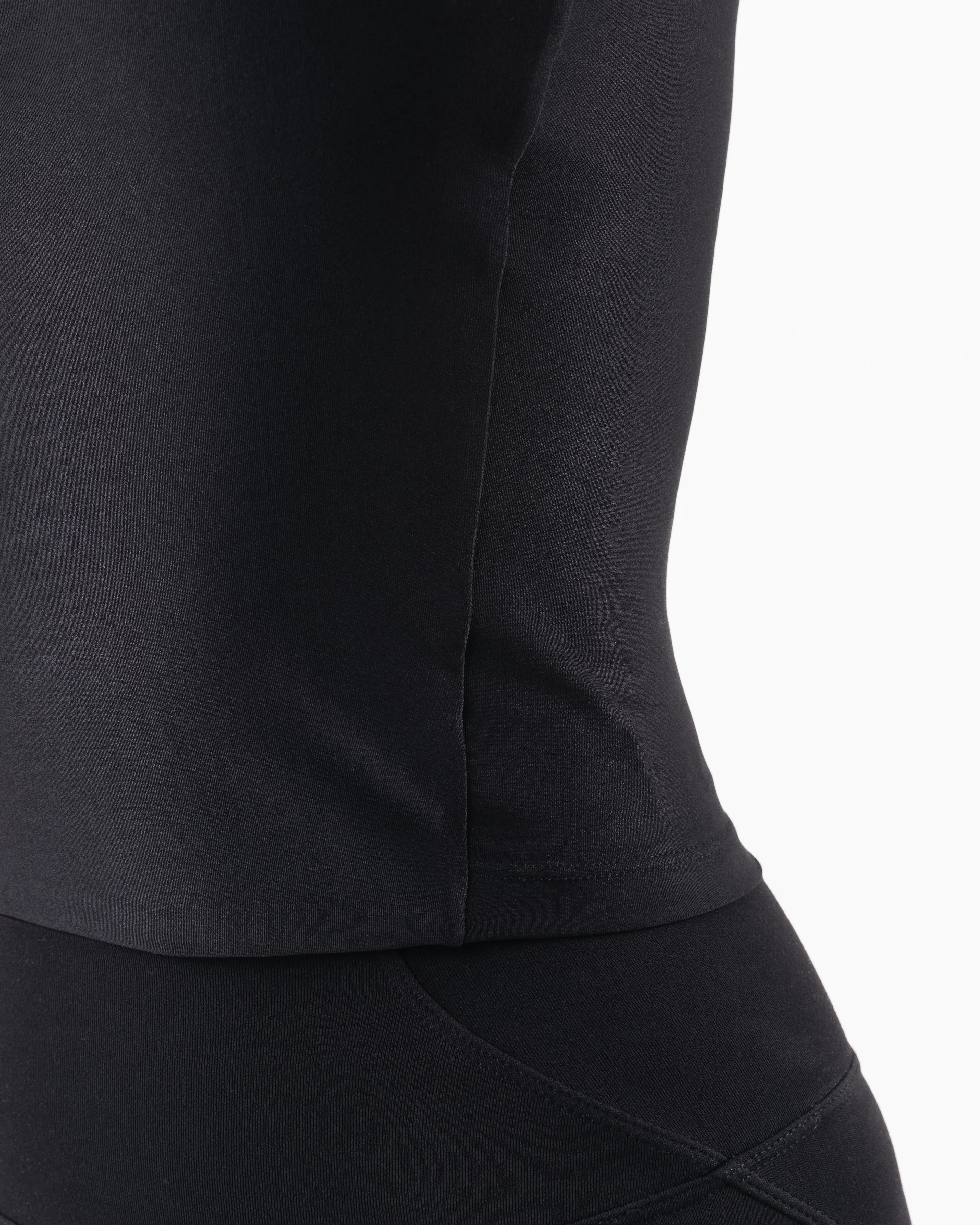 Basics Open Back Top - Black Alphalete Athletics
