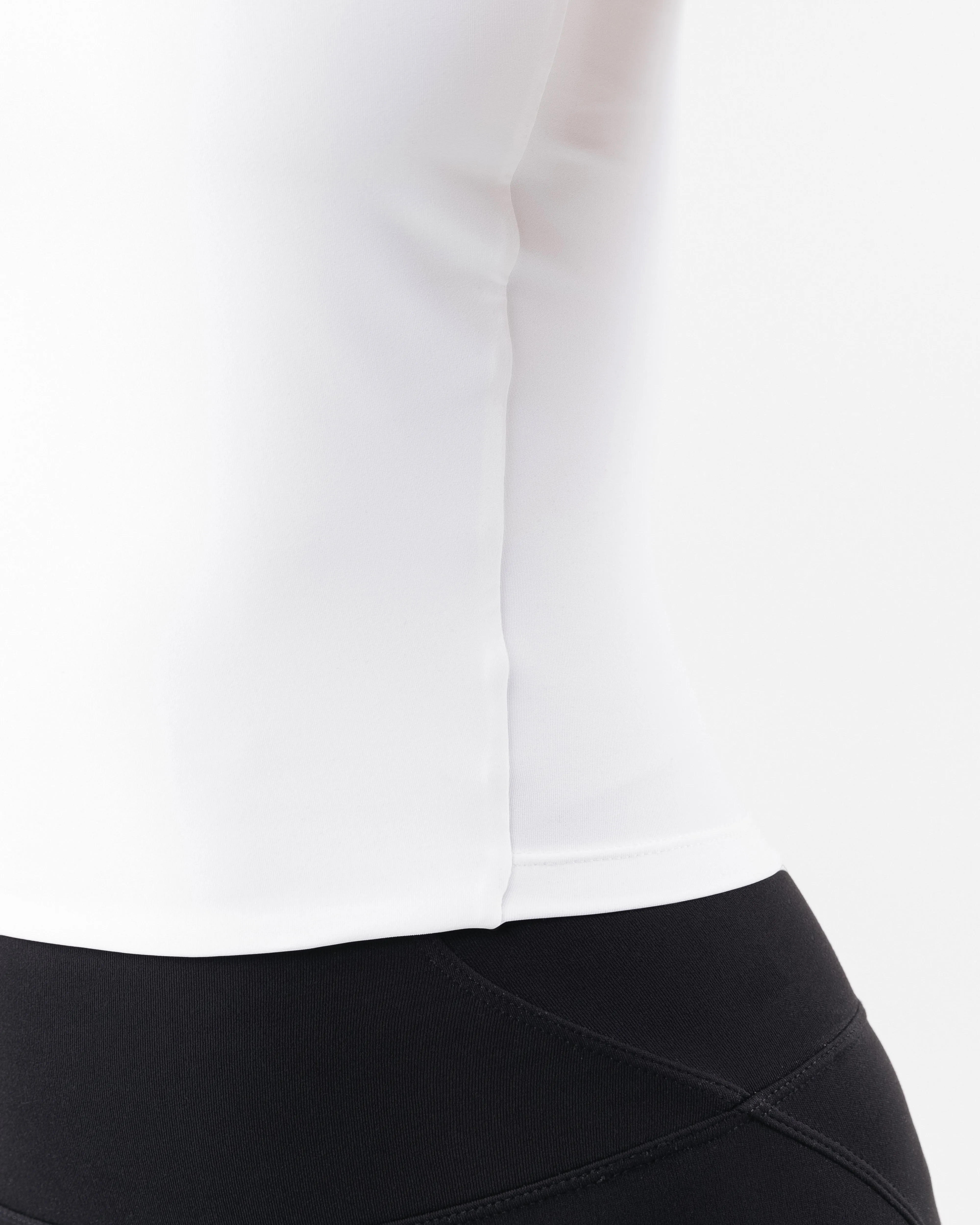 Basics Open Back Top - White Alphalete Athletics
