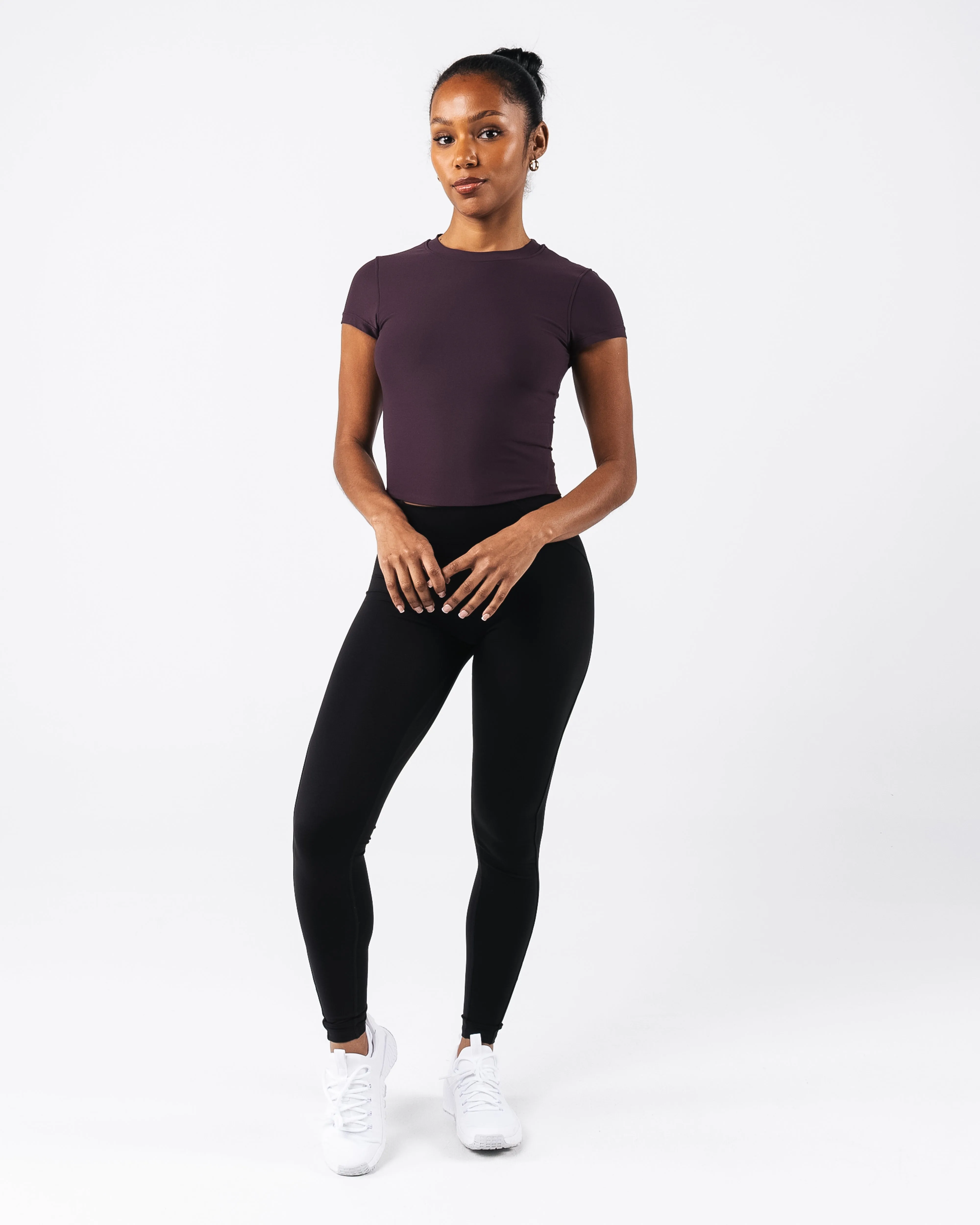 Basics Tee - Black Garnet Alphalete Athletics