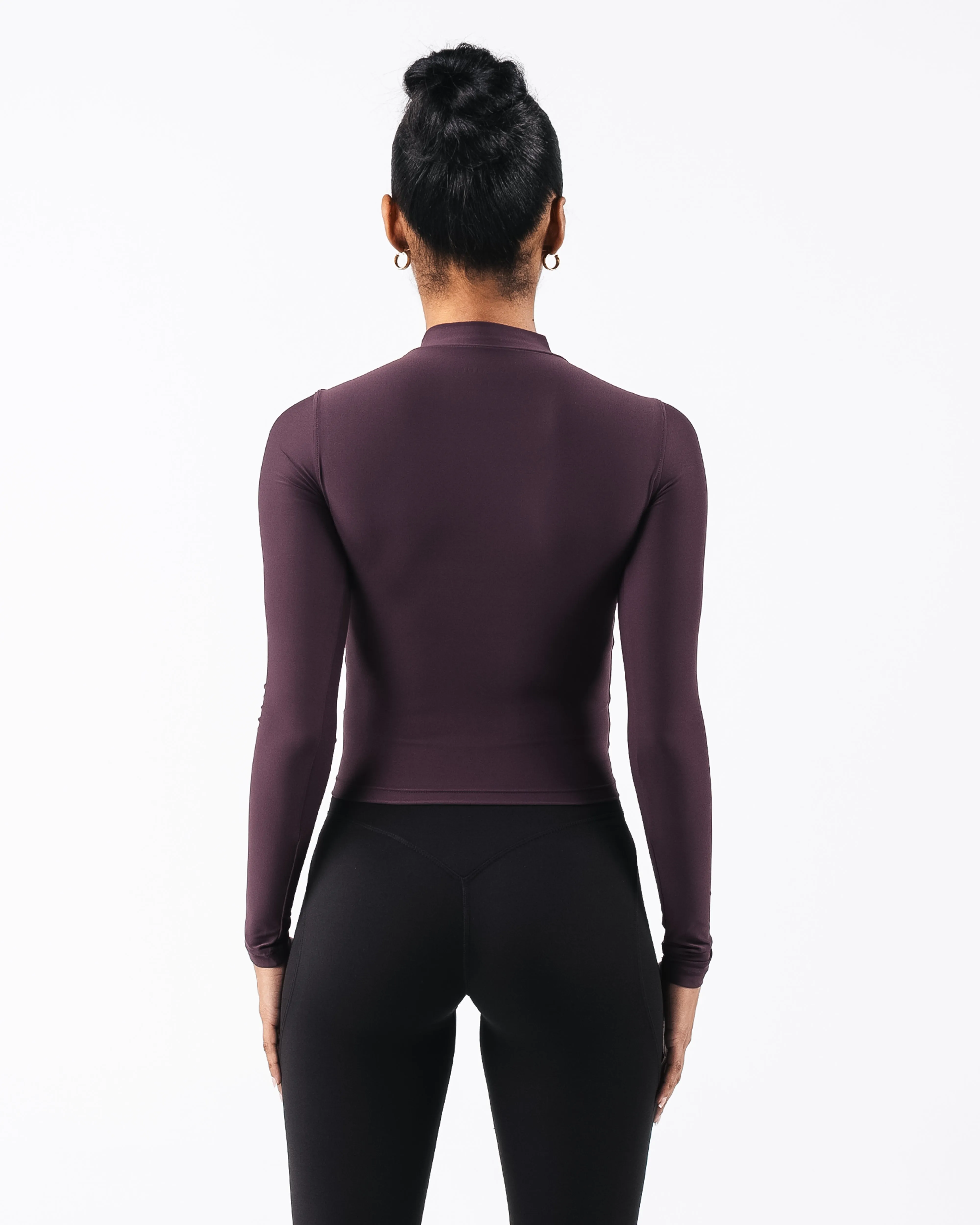 Basics Turtleneck - Black Garnet Alphalete Athletics