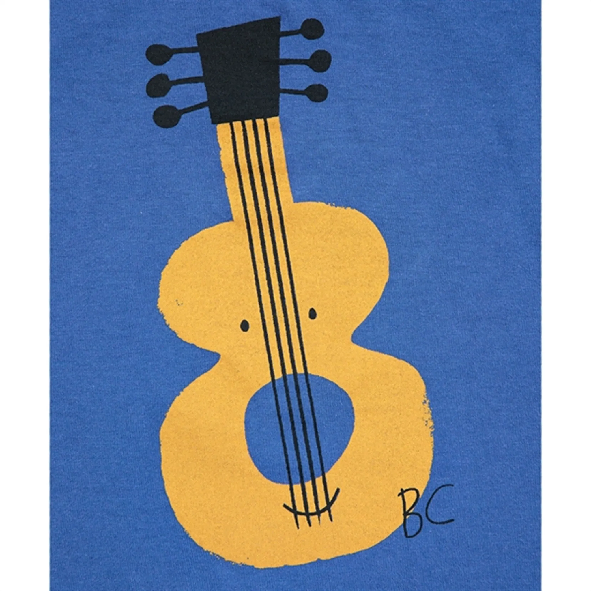 Bobo Choses Acoustic Guitar T-Shirt Navy Blue