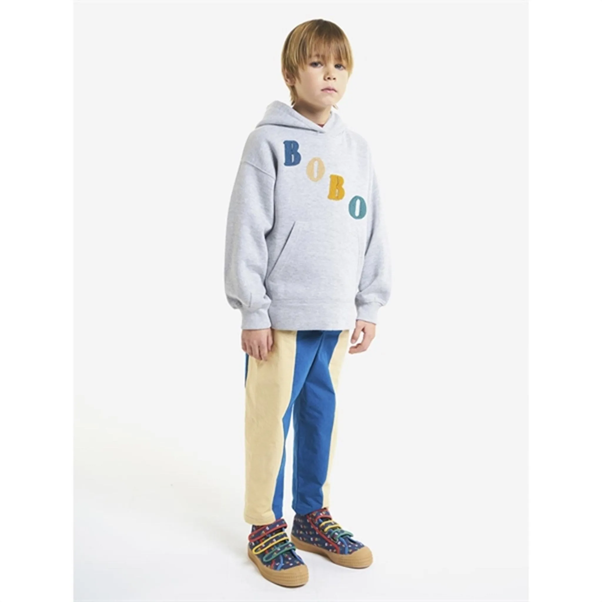 Bobo Choses Bobo Diagonal Hooded Sweatshirt
