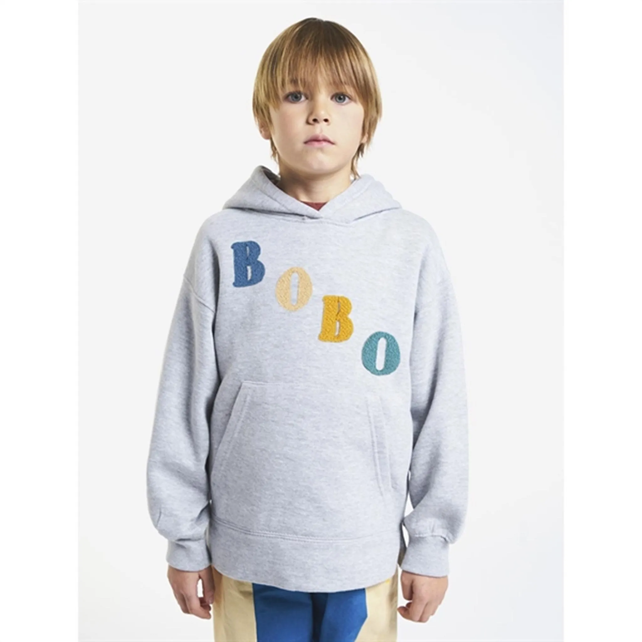 Bobo Choses Bobo Diagonal Hooded Sweatshirt