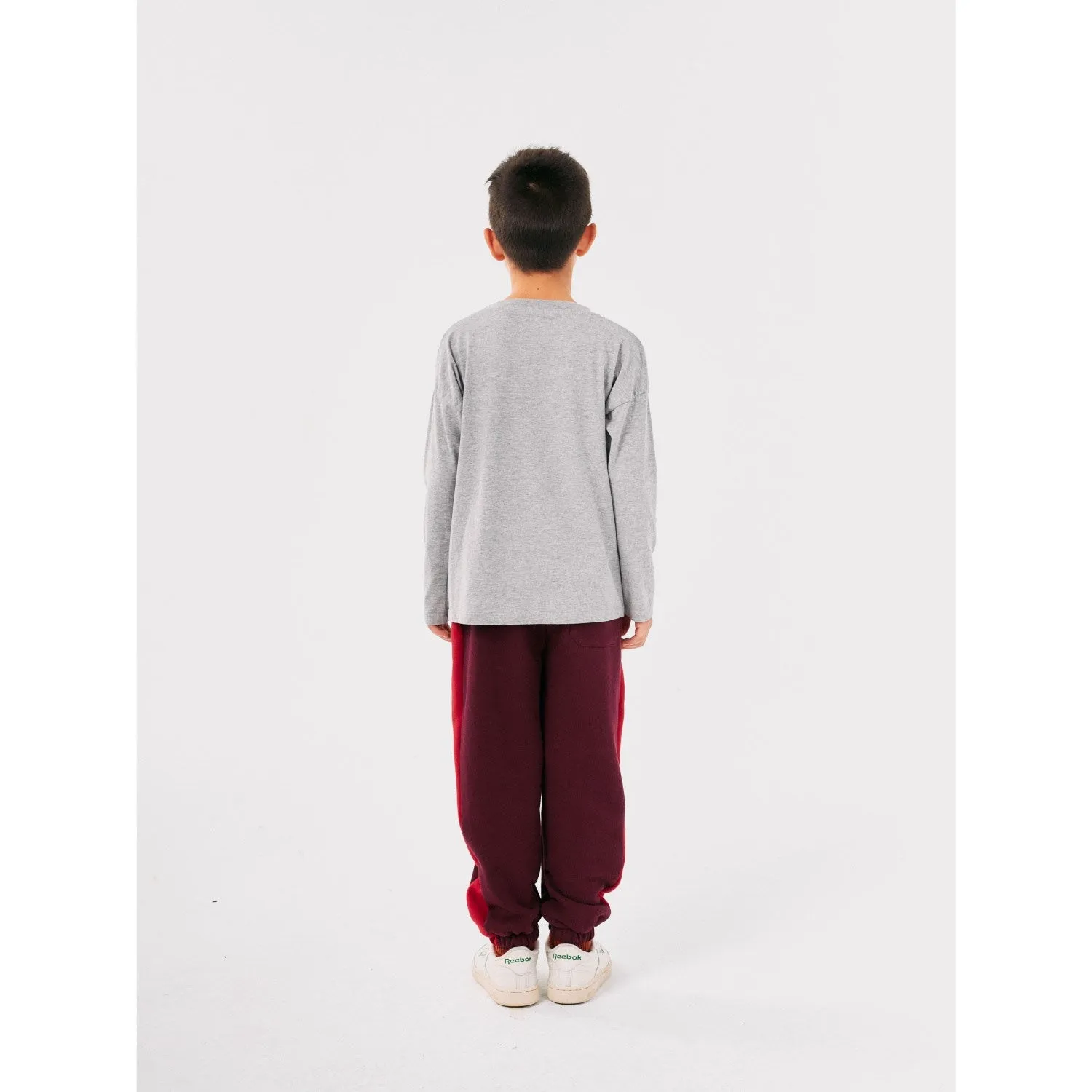 Bobo Choses Light Heather Grey Hungry Squirrel T-Shirt