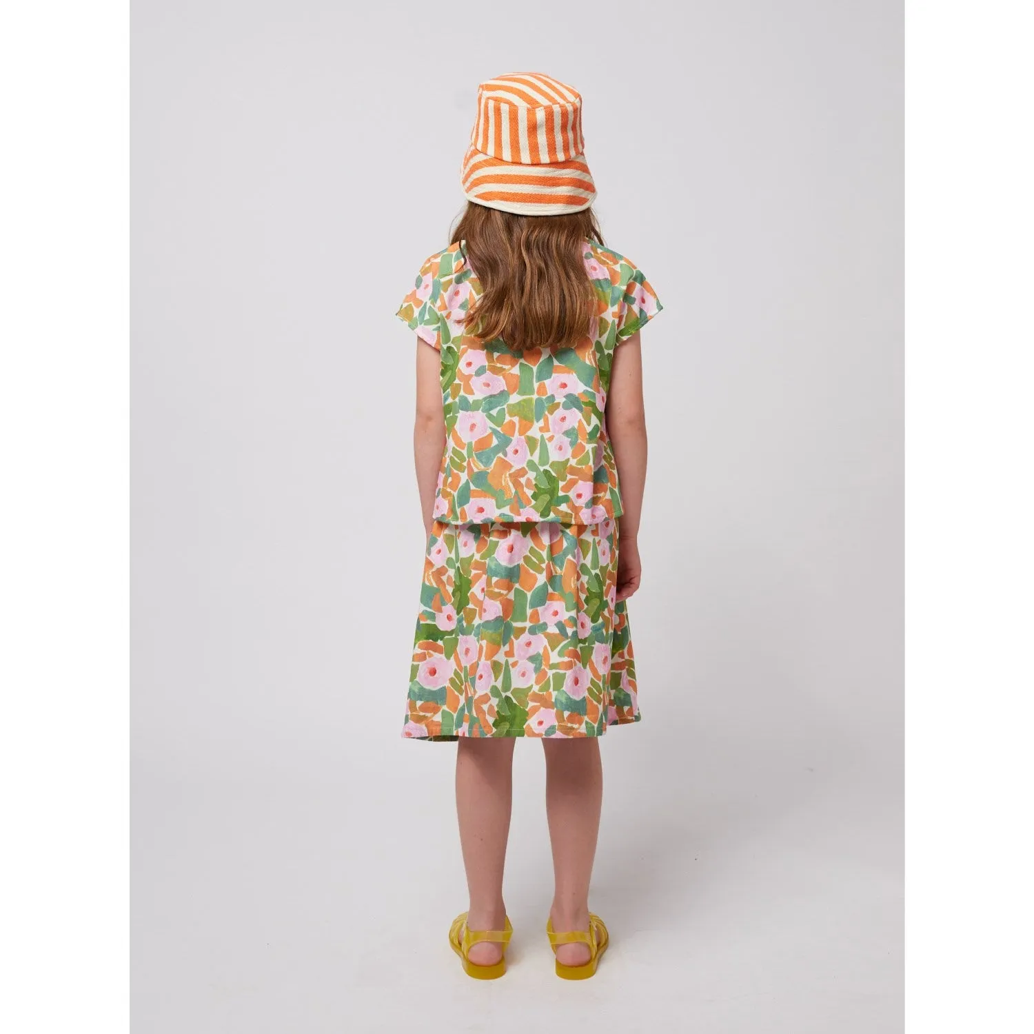 Bobo Choses Multicolor Floral All Over Woven Shirt