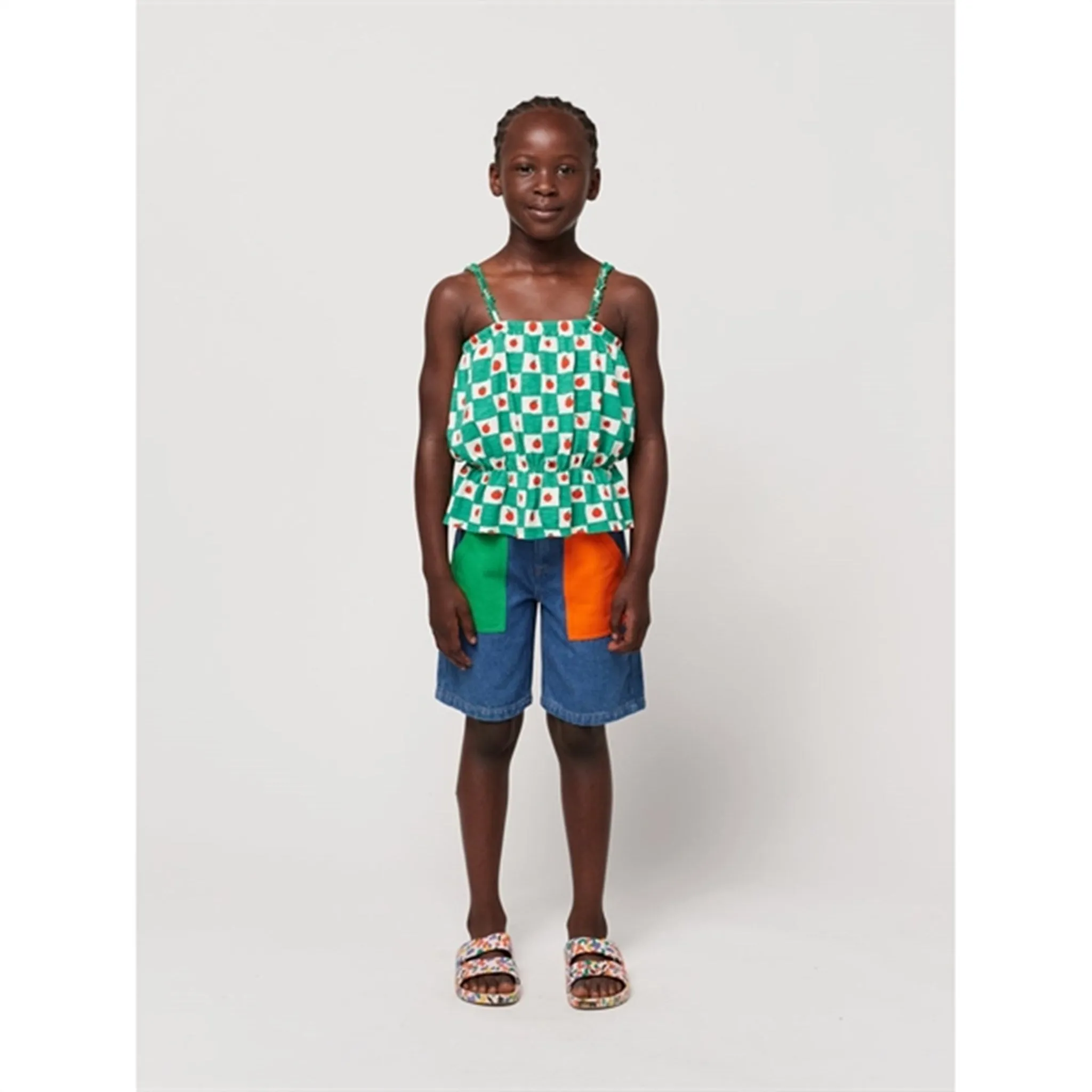Bobo Choses Tomato All Over Tank Top Offwhite