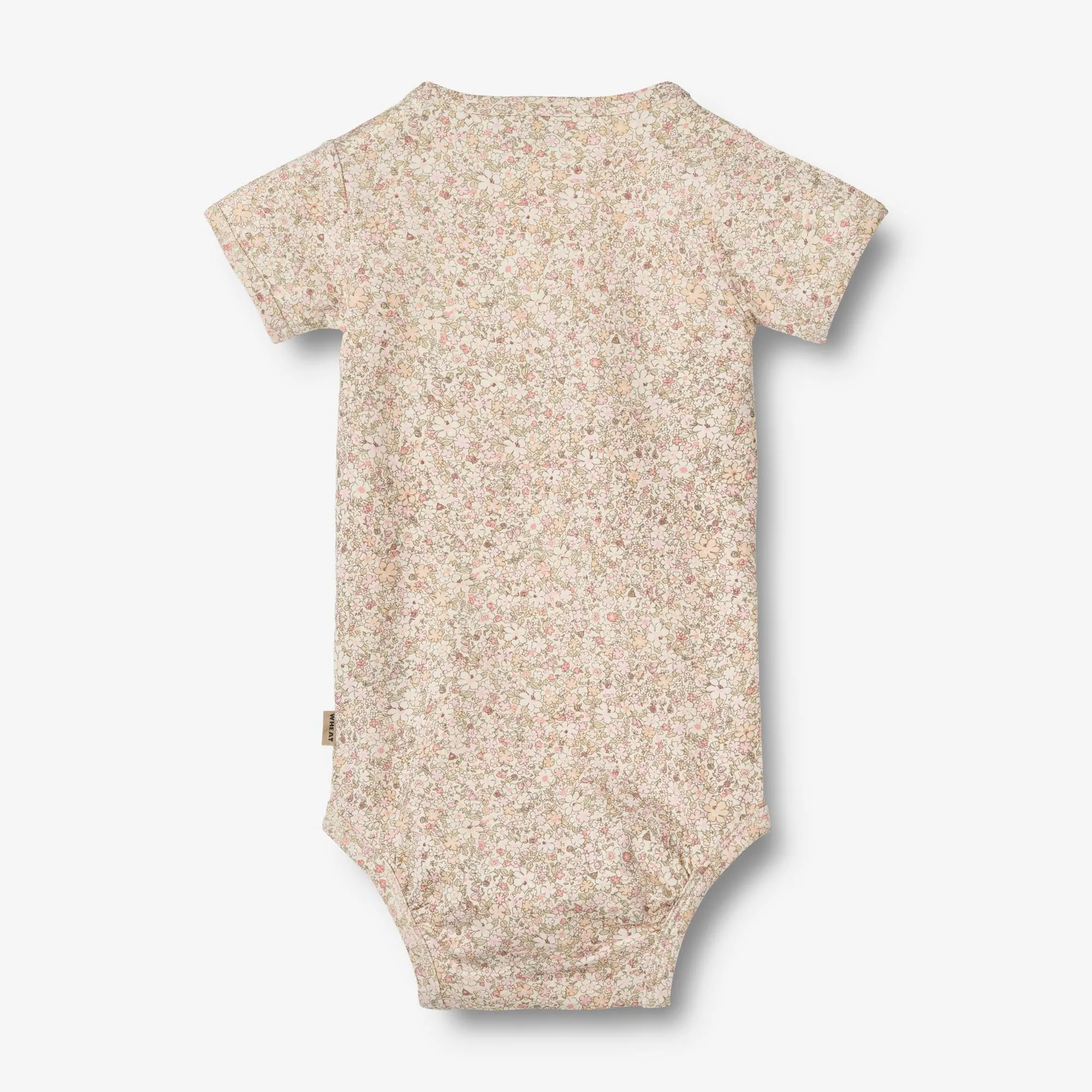 Body S/S Linette | Baby - cream flower meadow Wheat