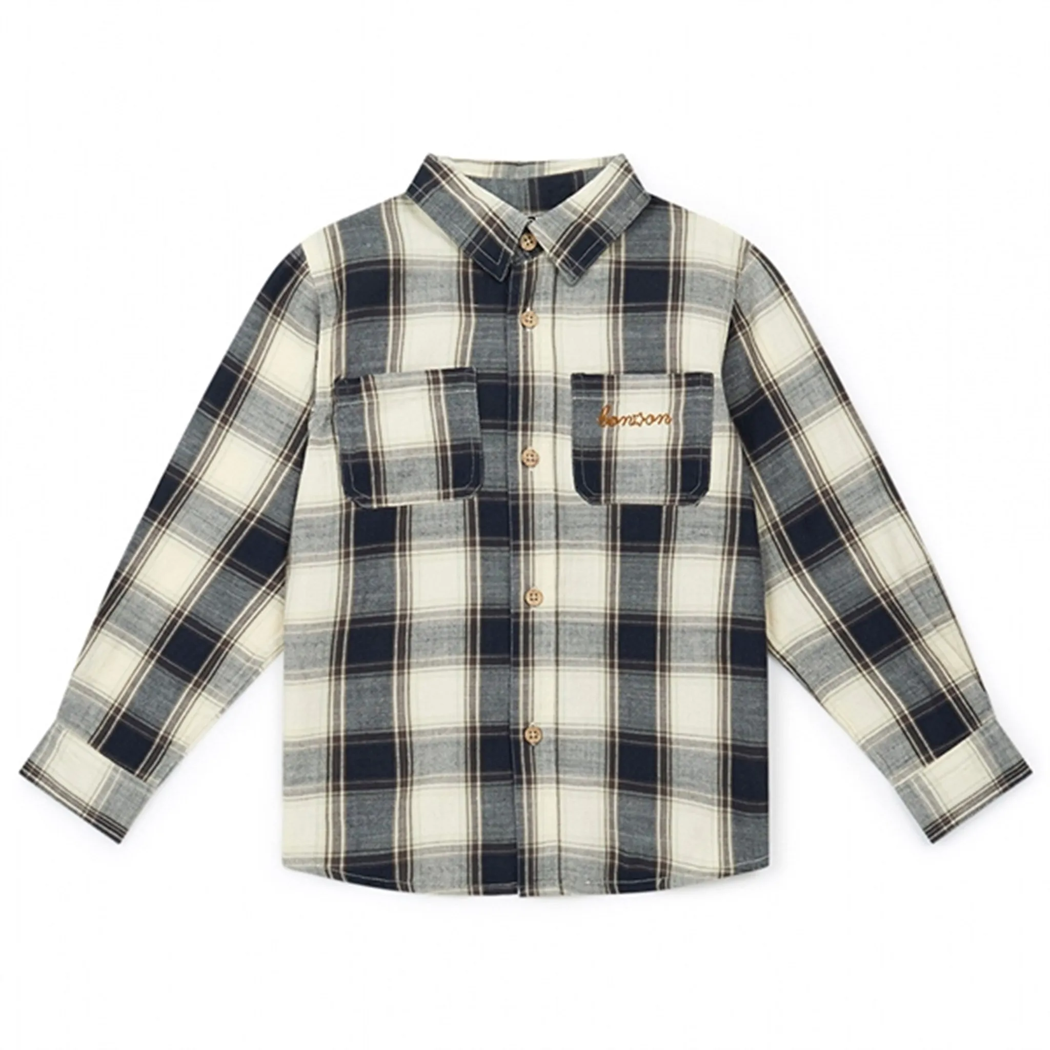 BONTON Carreau Creme Shirt