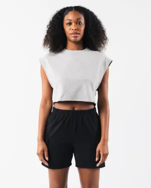 Boxer Tee - Heather Cloud Alphalete Athletics