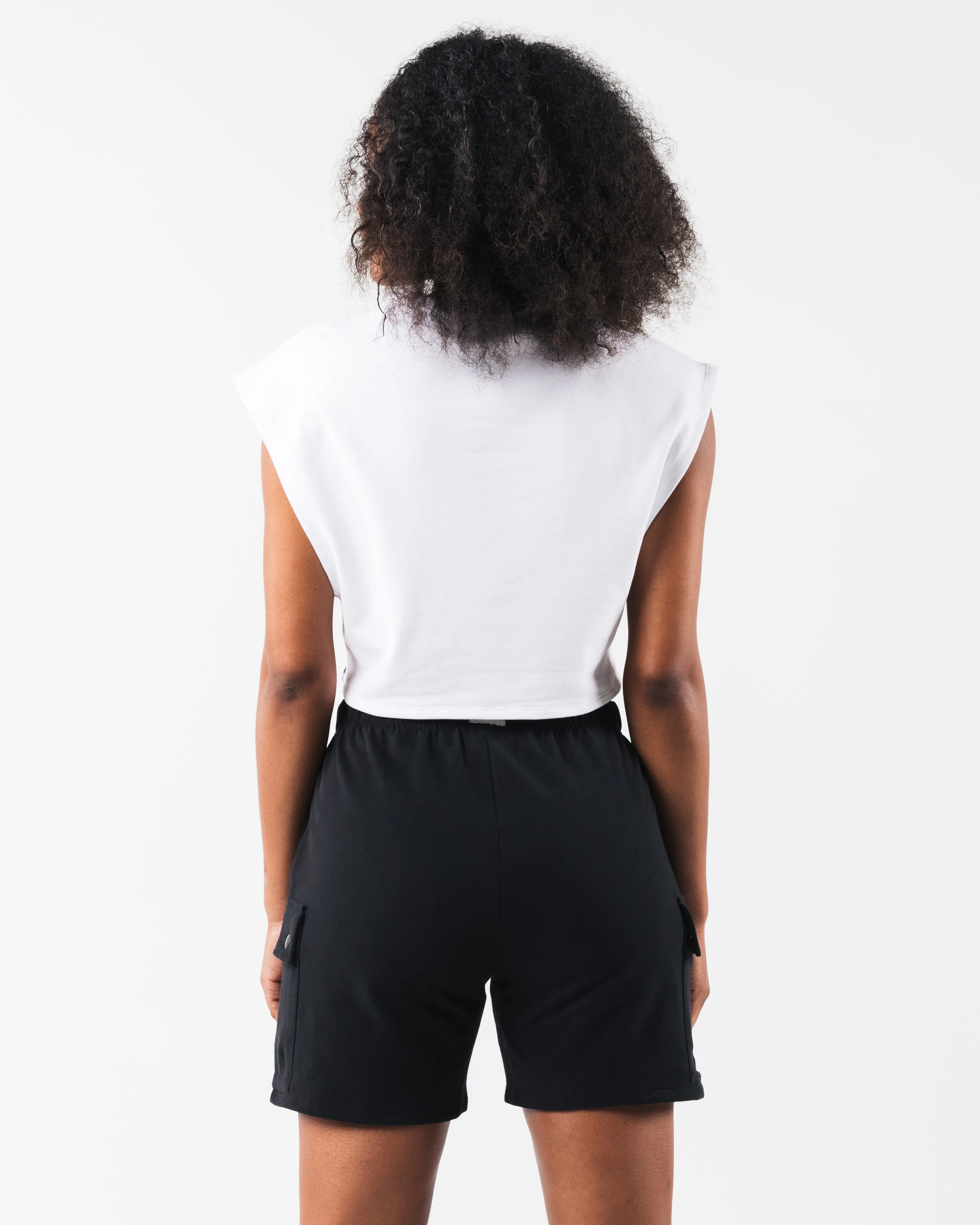 Boxer Tee - White Alphalete Athletics
