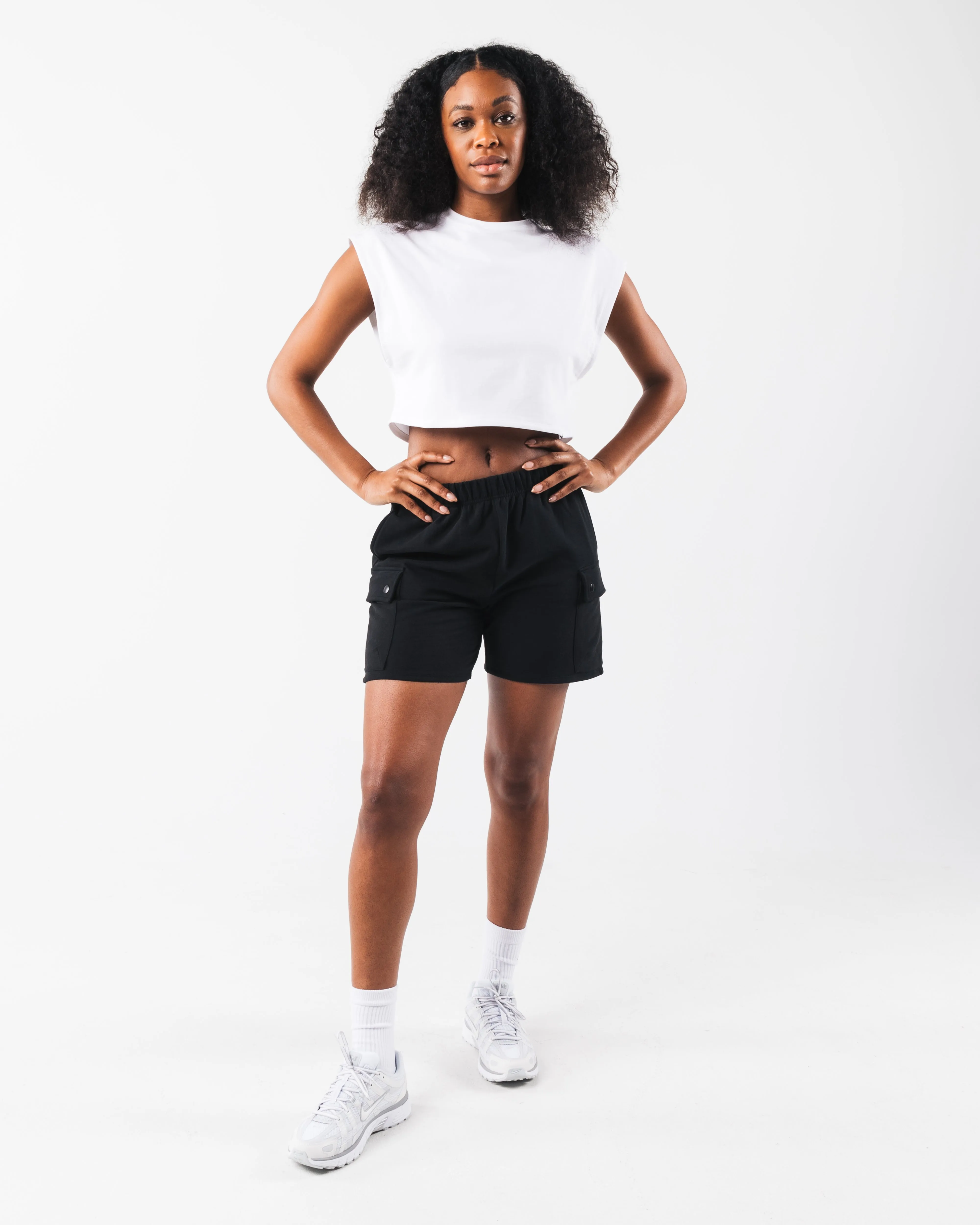 Boxer Tee - White Alphalete Athletics