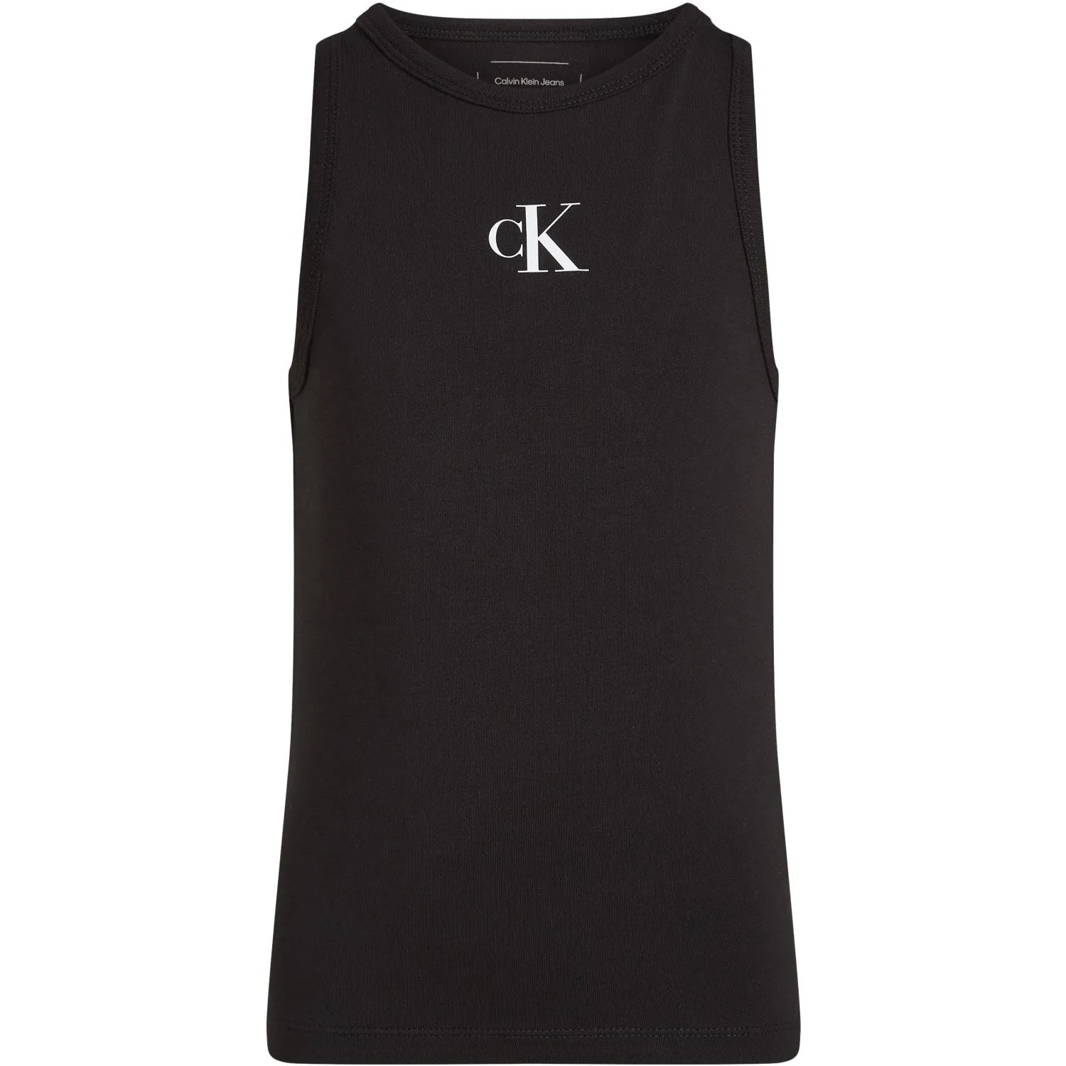 Calvin Klein Ck Black Ck Logo Tank Top