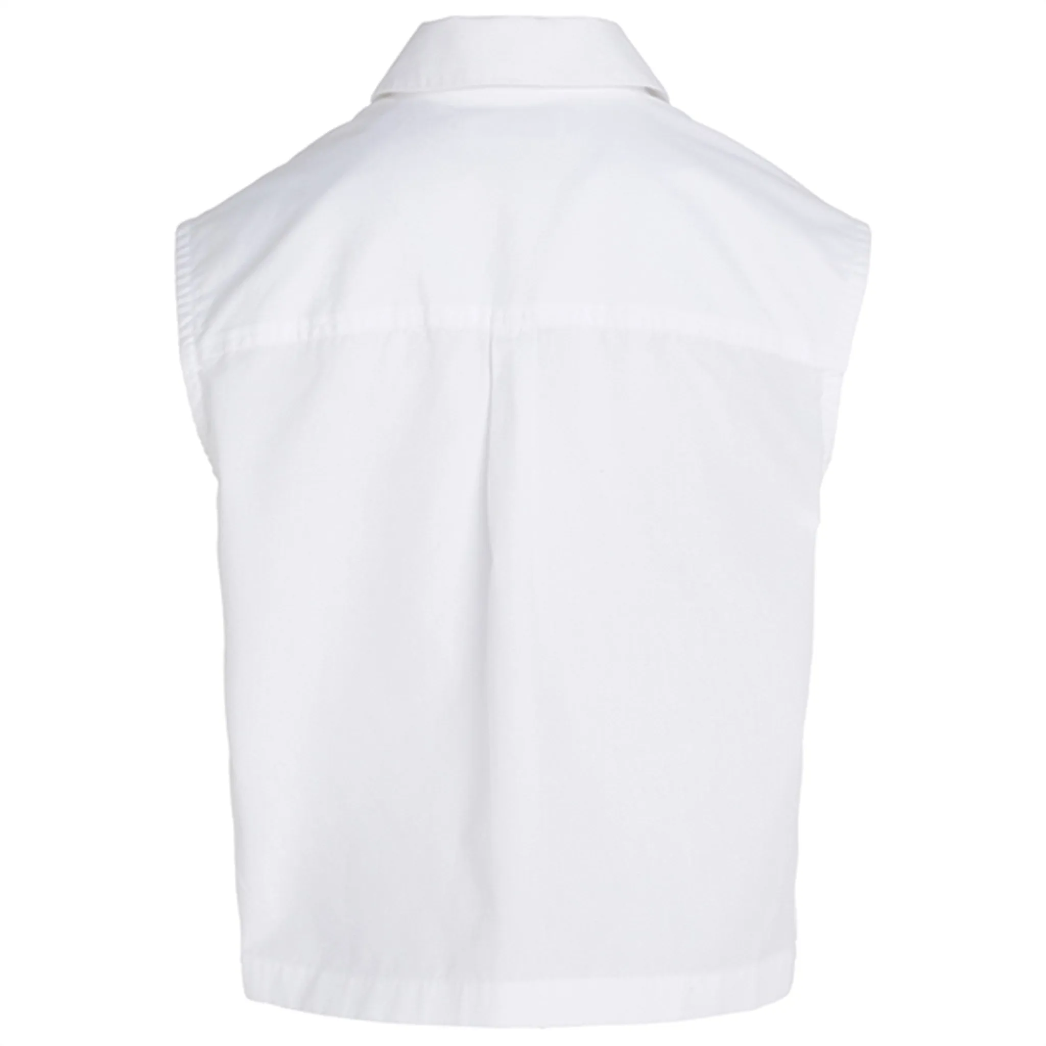 Calvin Klein Monogram Sleeveless Shirt Bright White