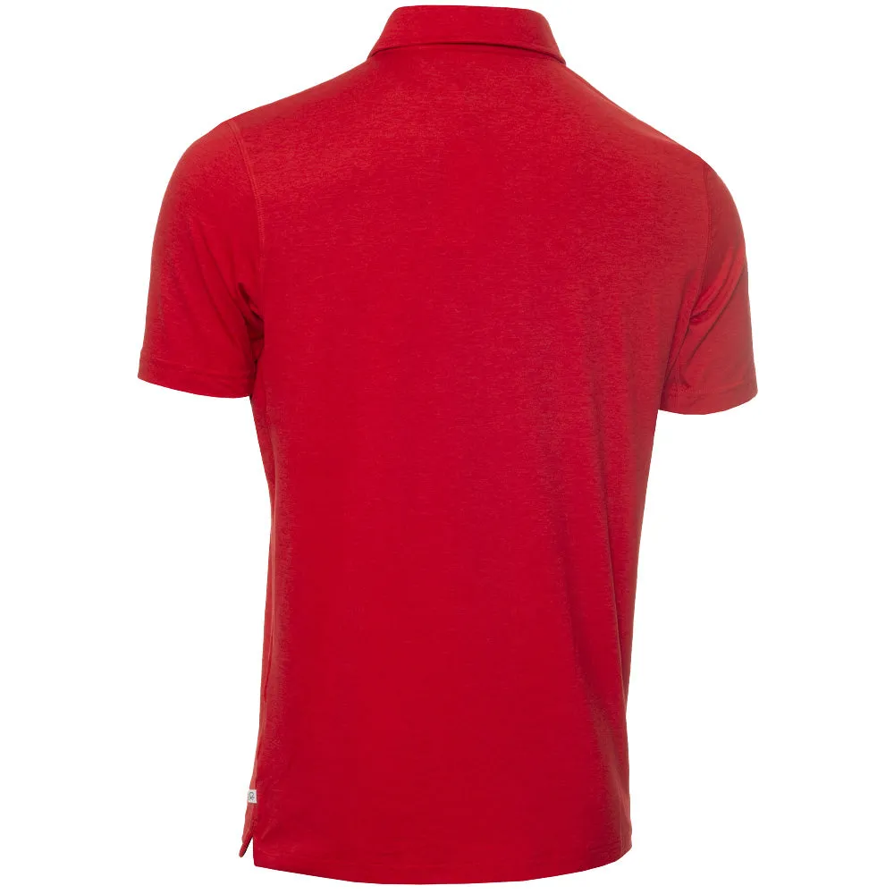 Calvin Klein Newport Polo Shirt - Power Red Marl