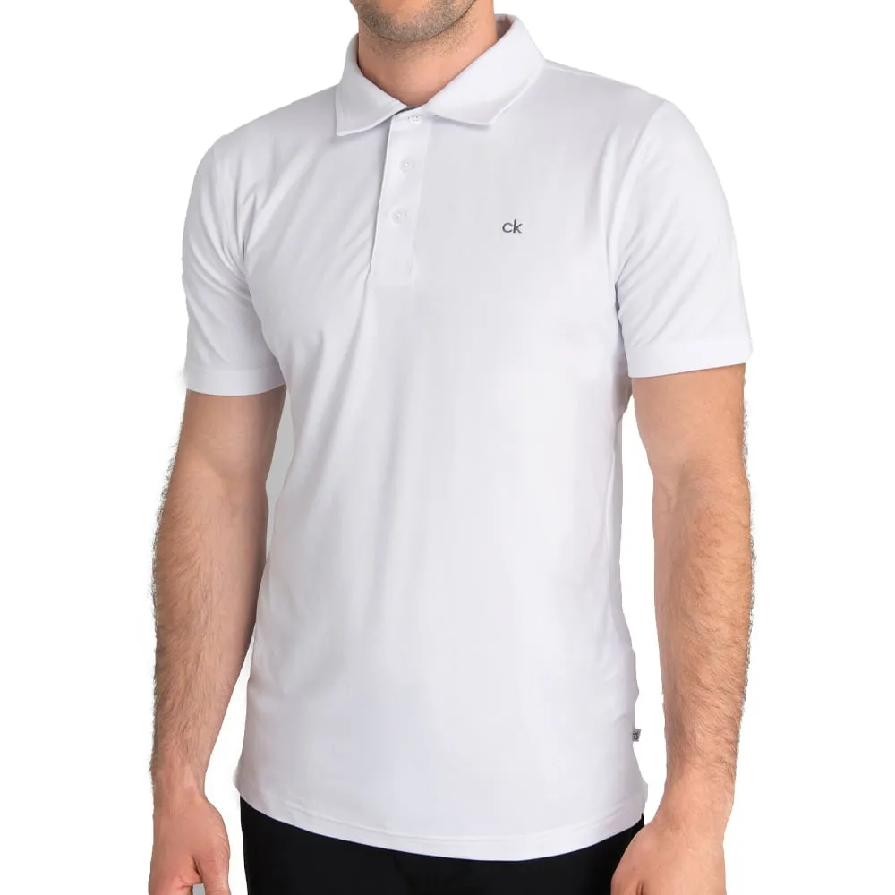 Calvin Klein Newport Polo Shirt - White
