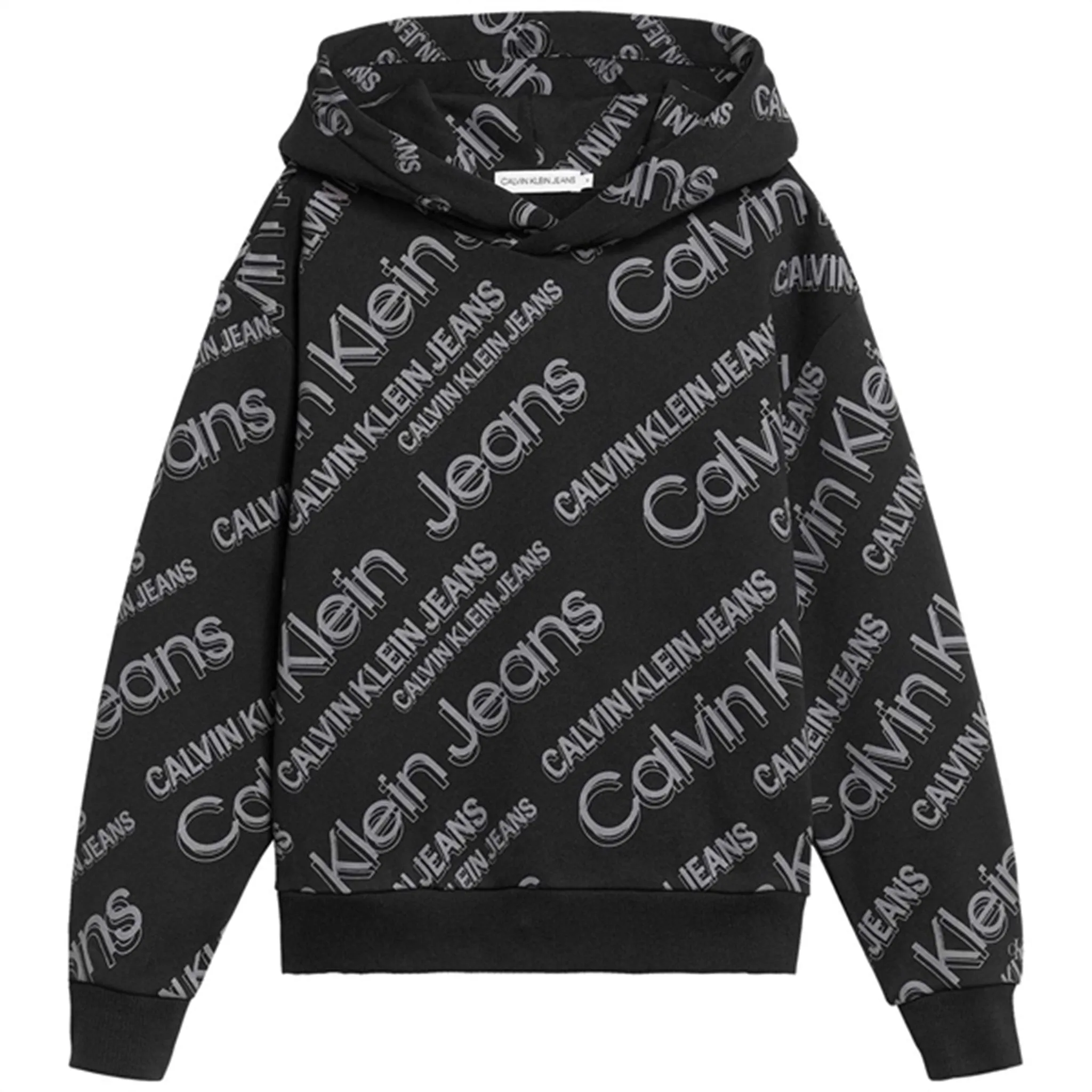 Calvin Klein Slanted Logo Httetrje Black