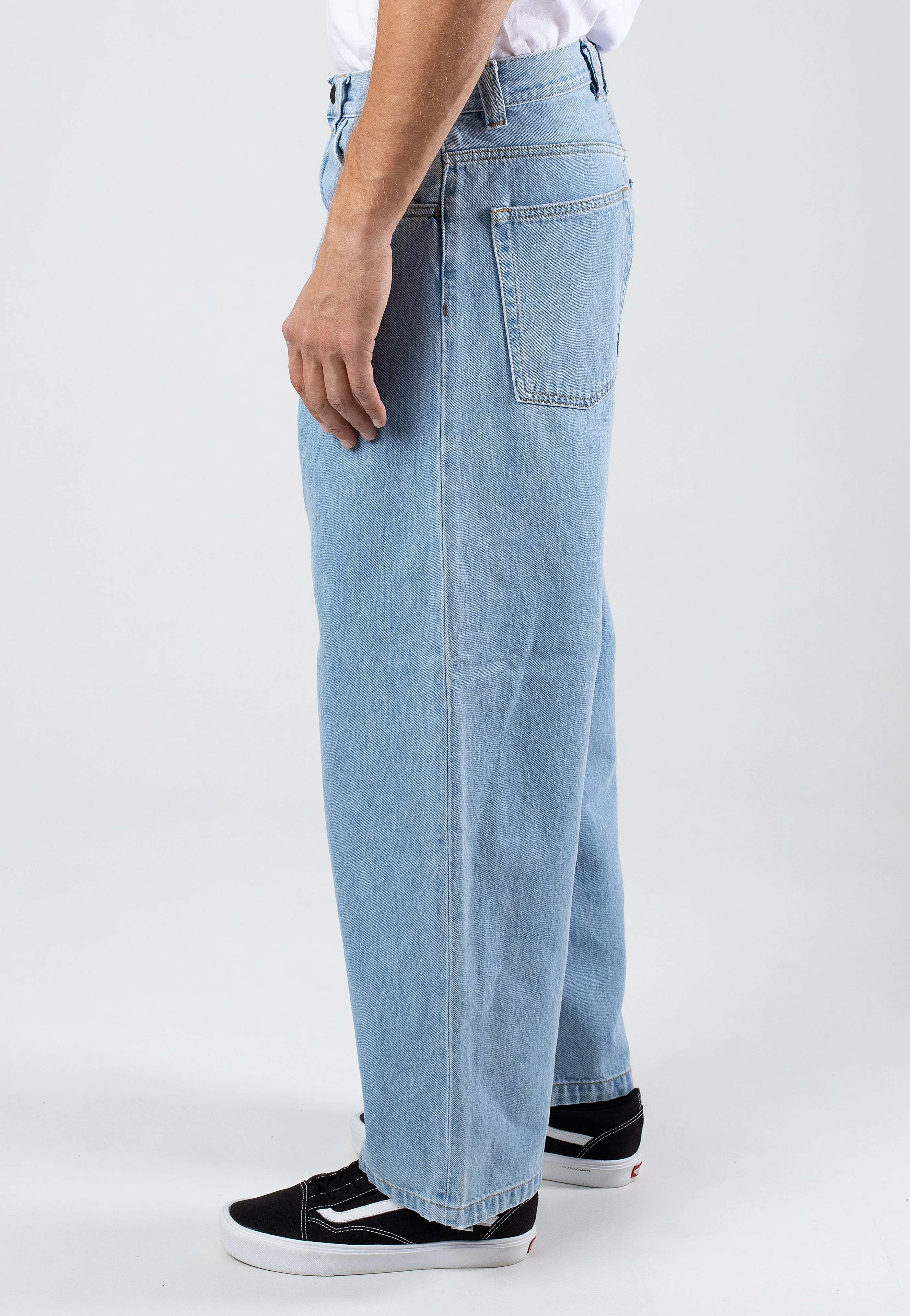 Carhartt WIP - Brandon Heavy Stone Bleached Blue - Jeans