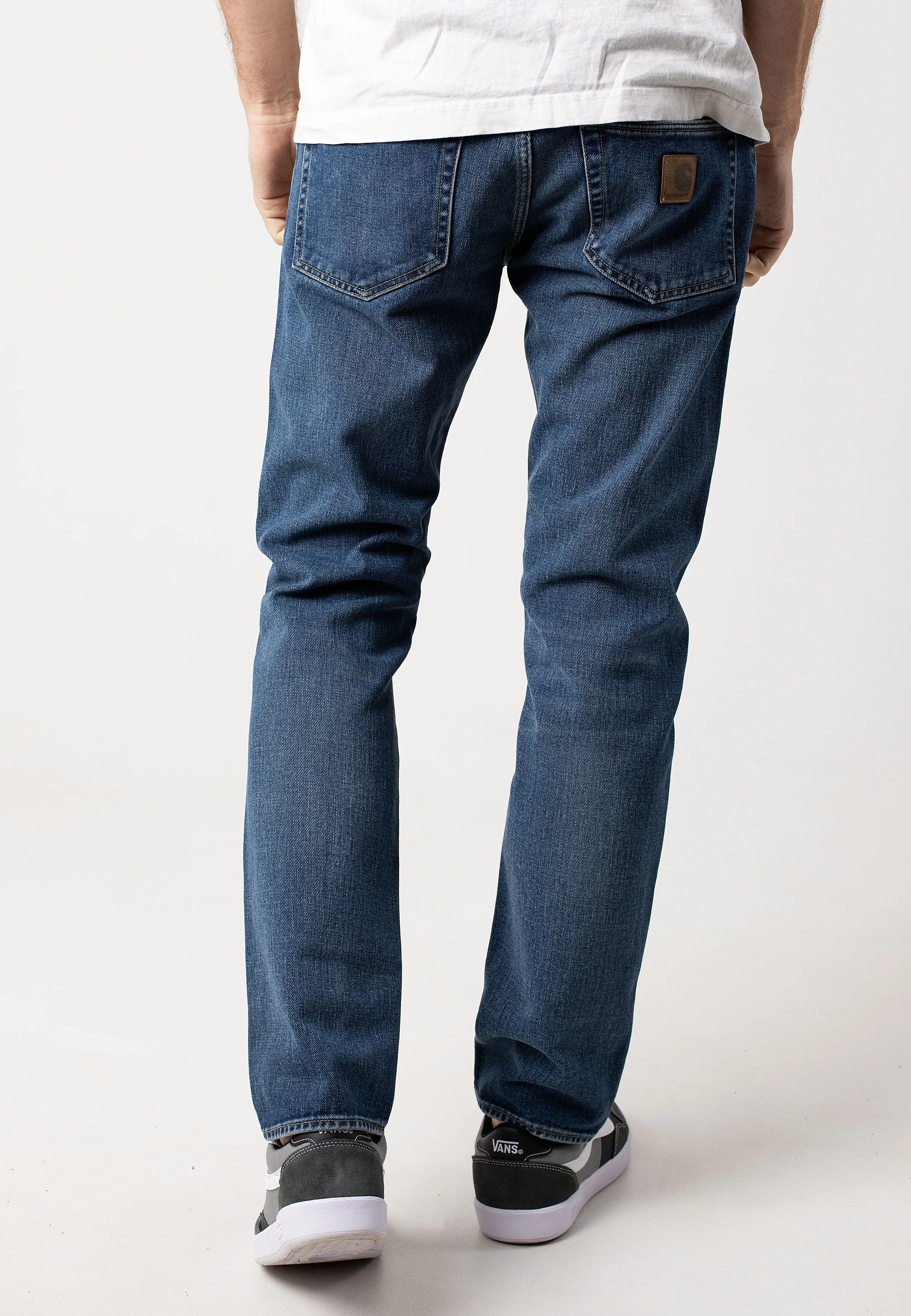 Carhartt WIP - Klondike Dark Used Wash Blue - Jeans