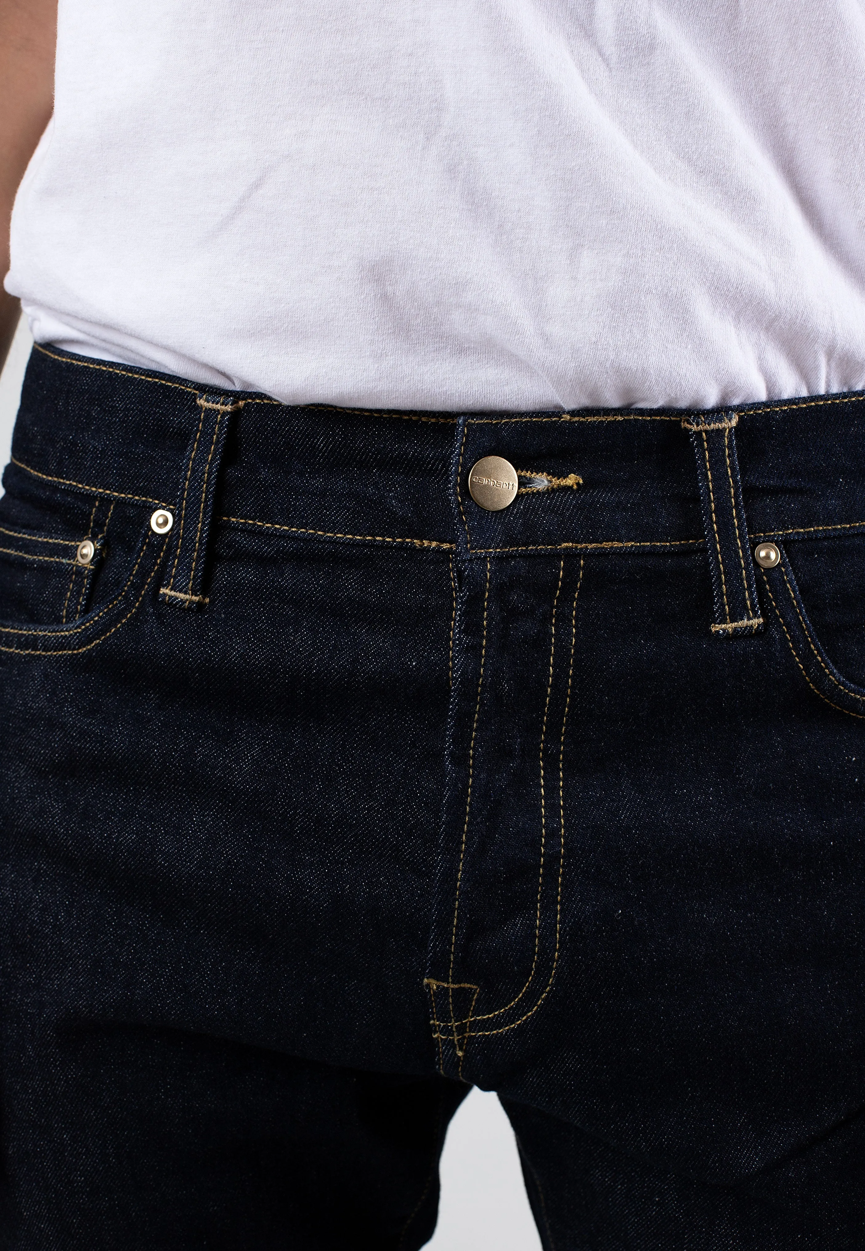 Carhartt WIP - Klondike Rinsed Blue - Jeans