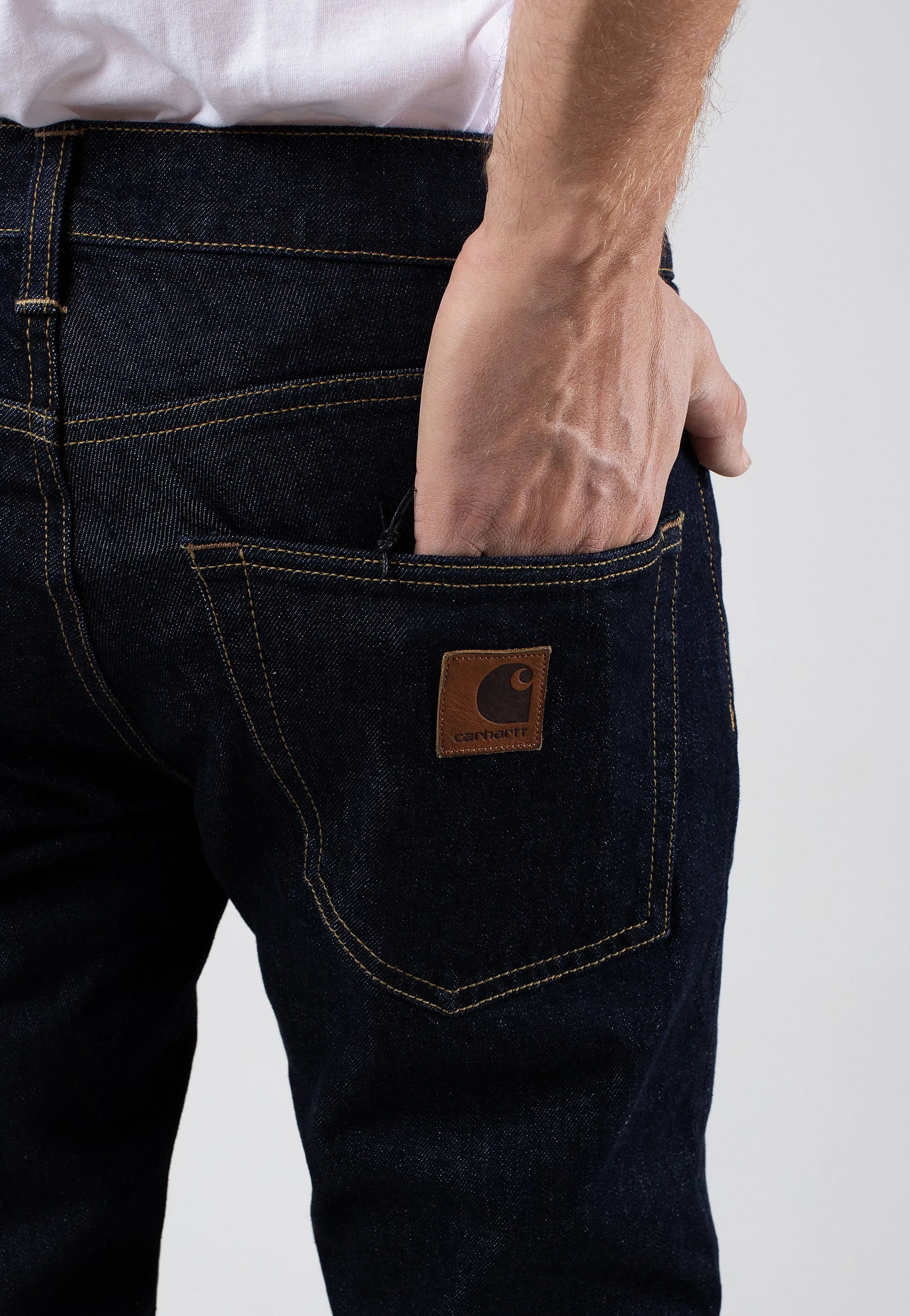 Carhartt WIP - Klondike Rinsed Blue - Jeans