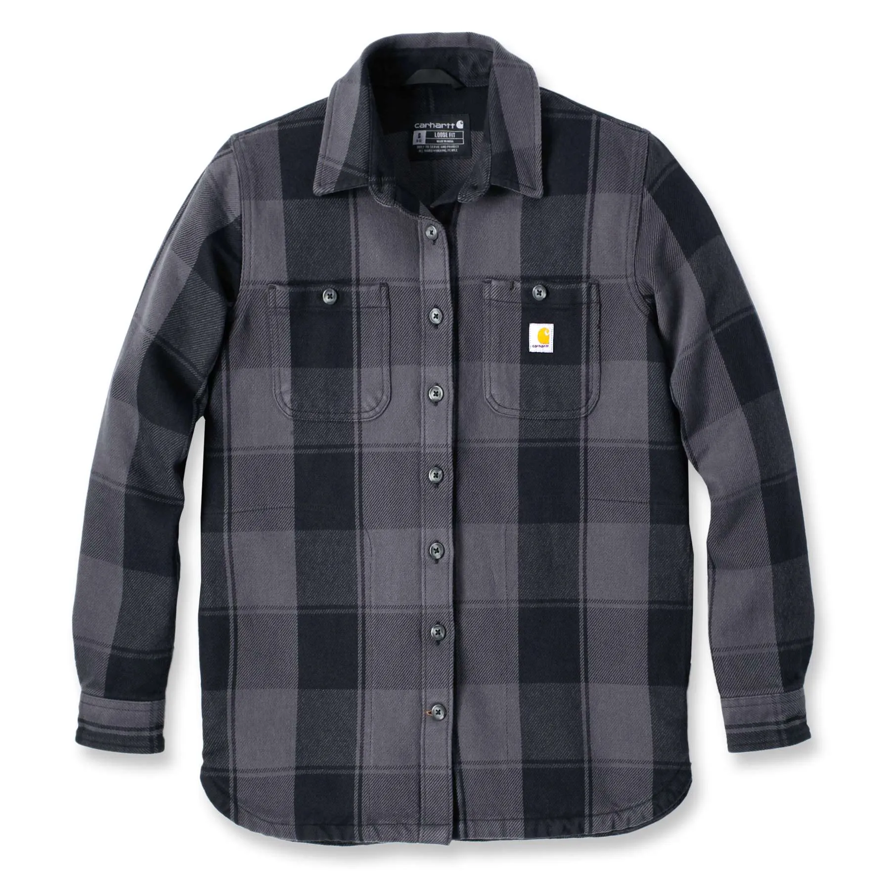 Carhartt Women's Rugged Flex Loose Fit Heavyweight Duck Overshirt