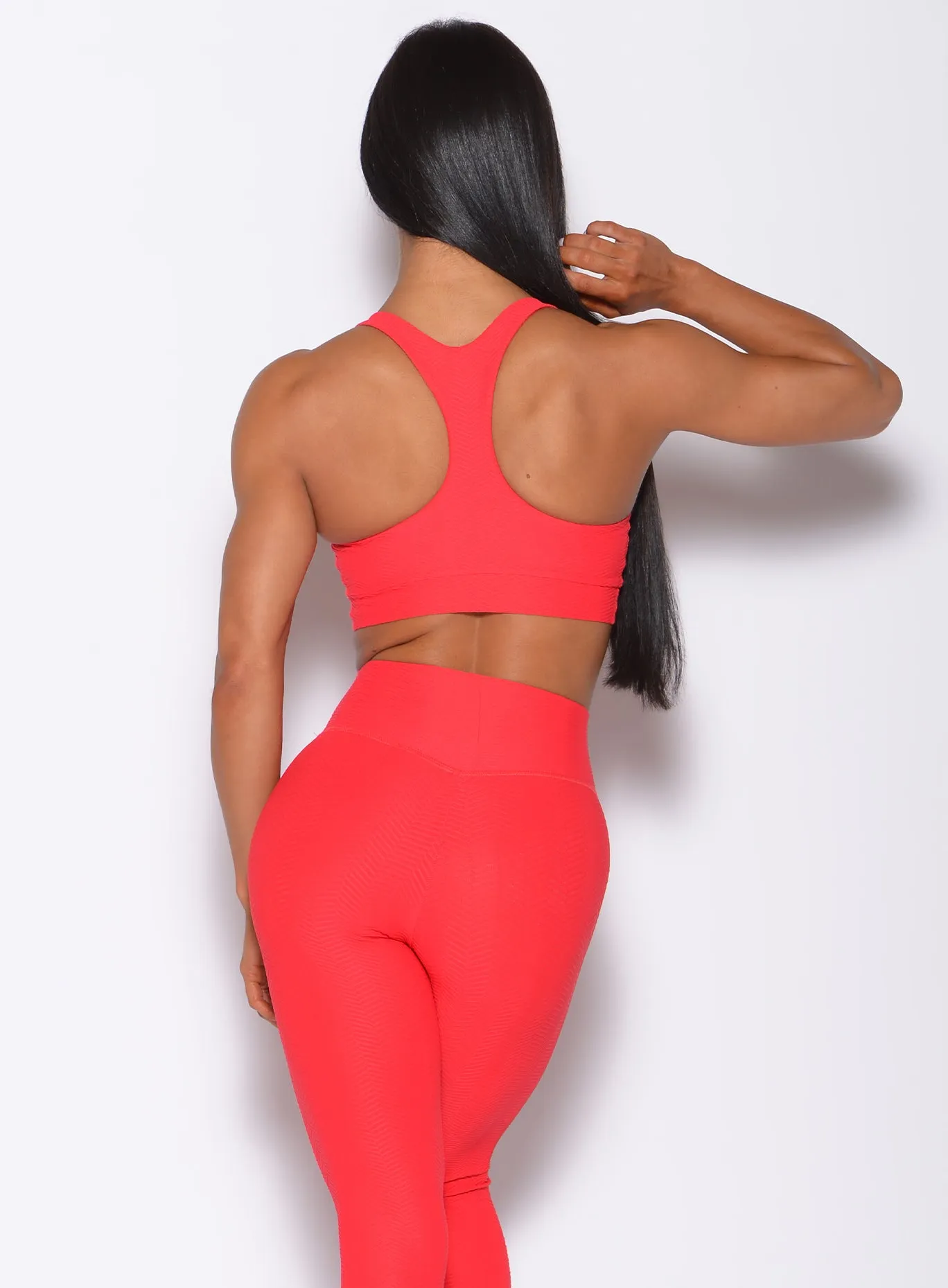 Chevron Sports Bra Bombshell