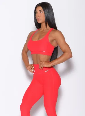 Chevron Sports Bra Bombshell