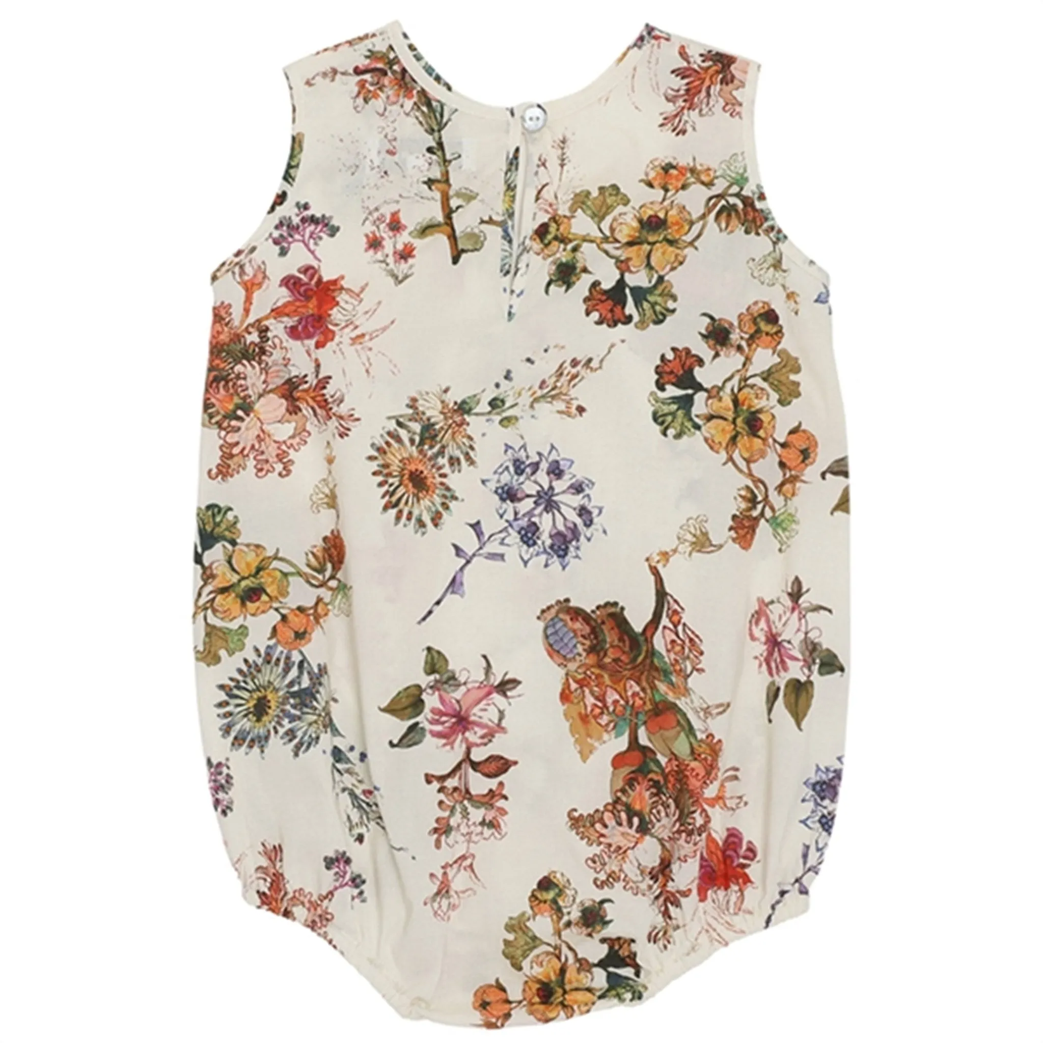 Christina Rohde 812 Romper Ivory Floral