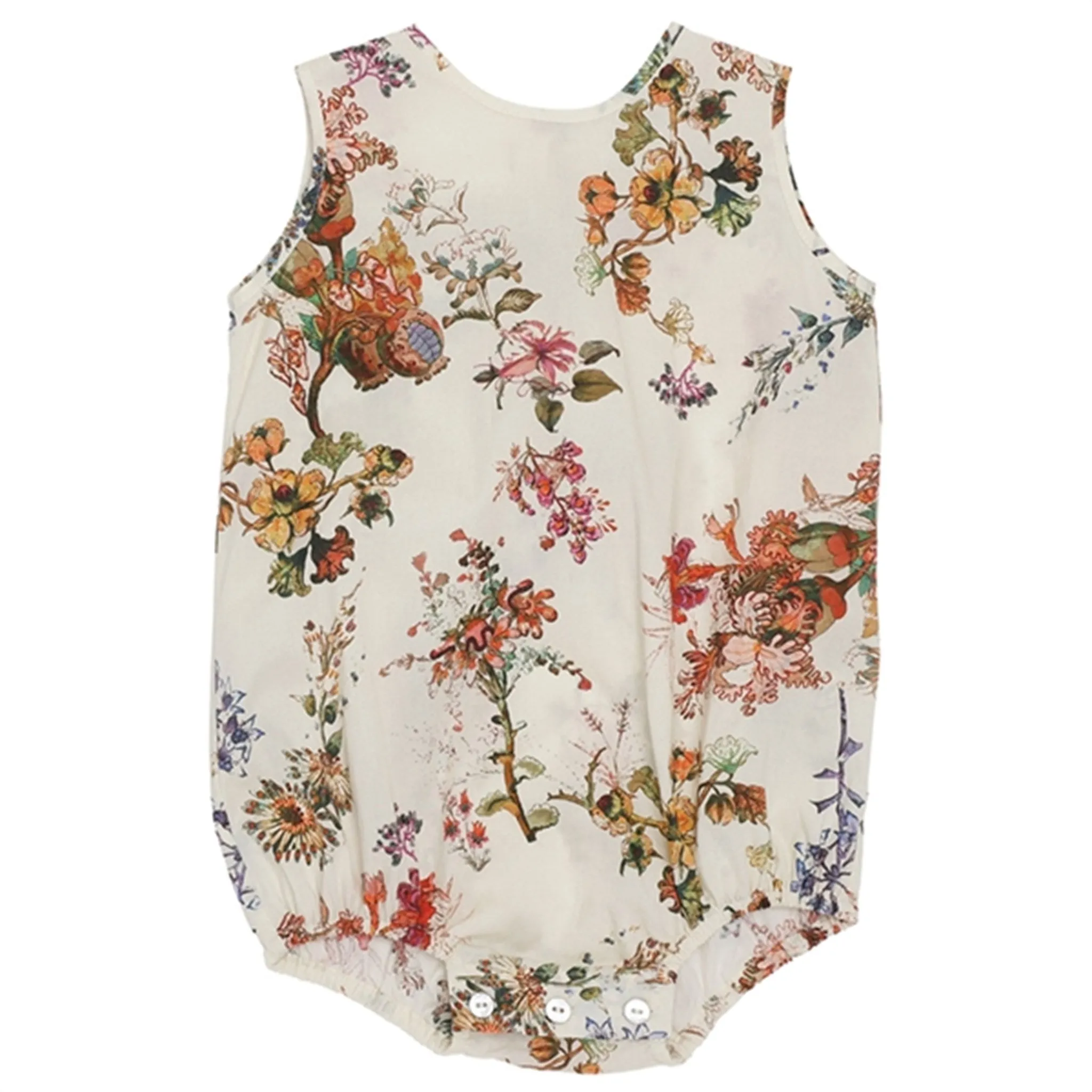 Christina Rohde 812 Romper Ivory Floral