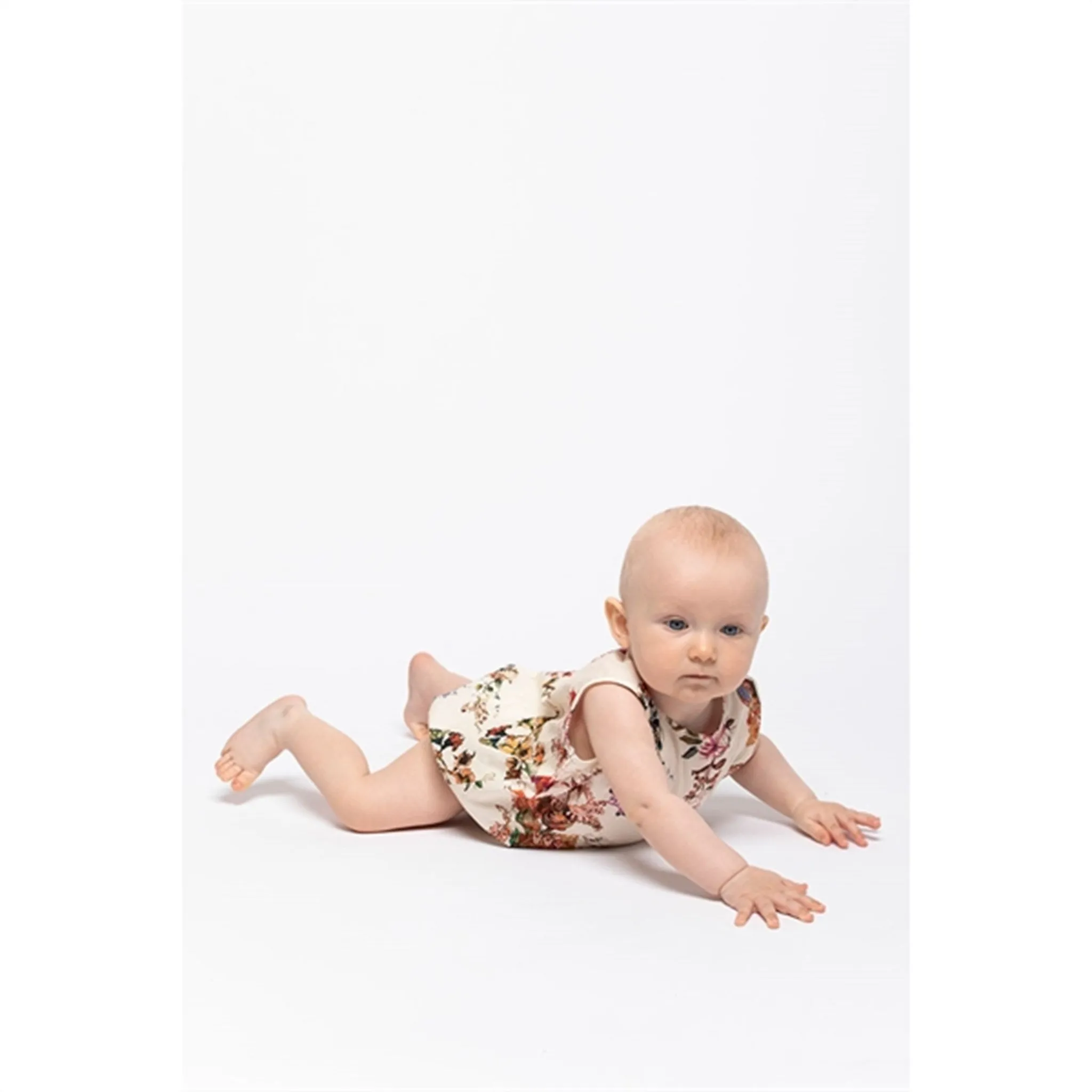 Christina Rohde 812 Romper Ivory Floral