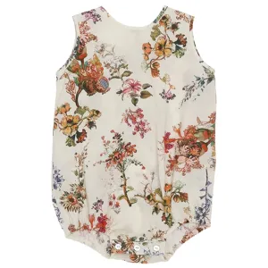 Christina Rohde 812 Romper Ivory Floral