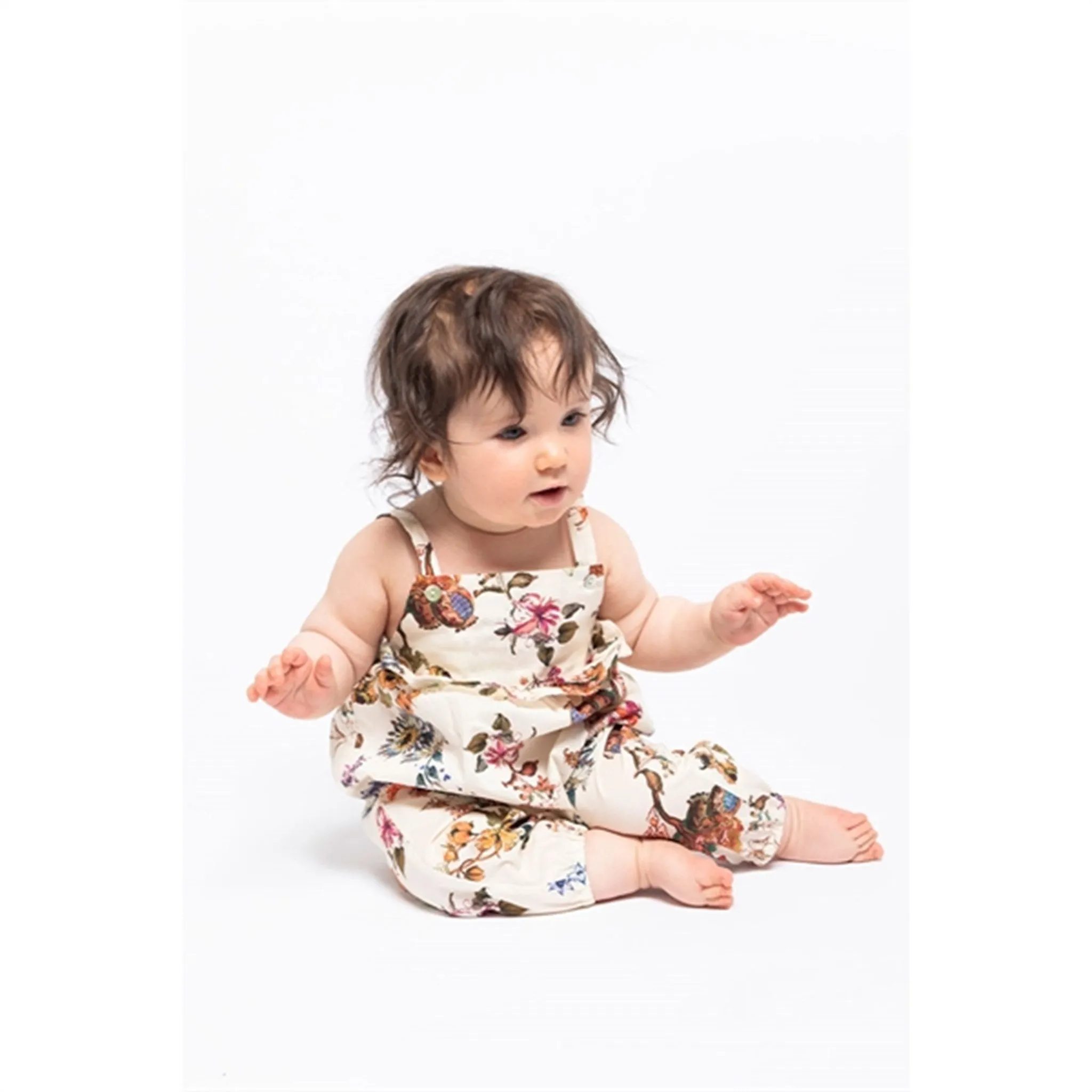 Christina Rohde 848 Jumpsuit Ivory Floral
