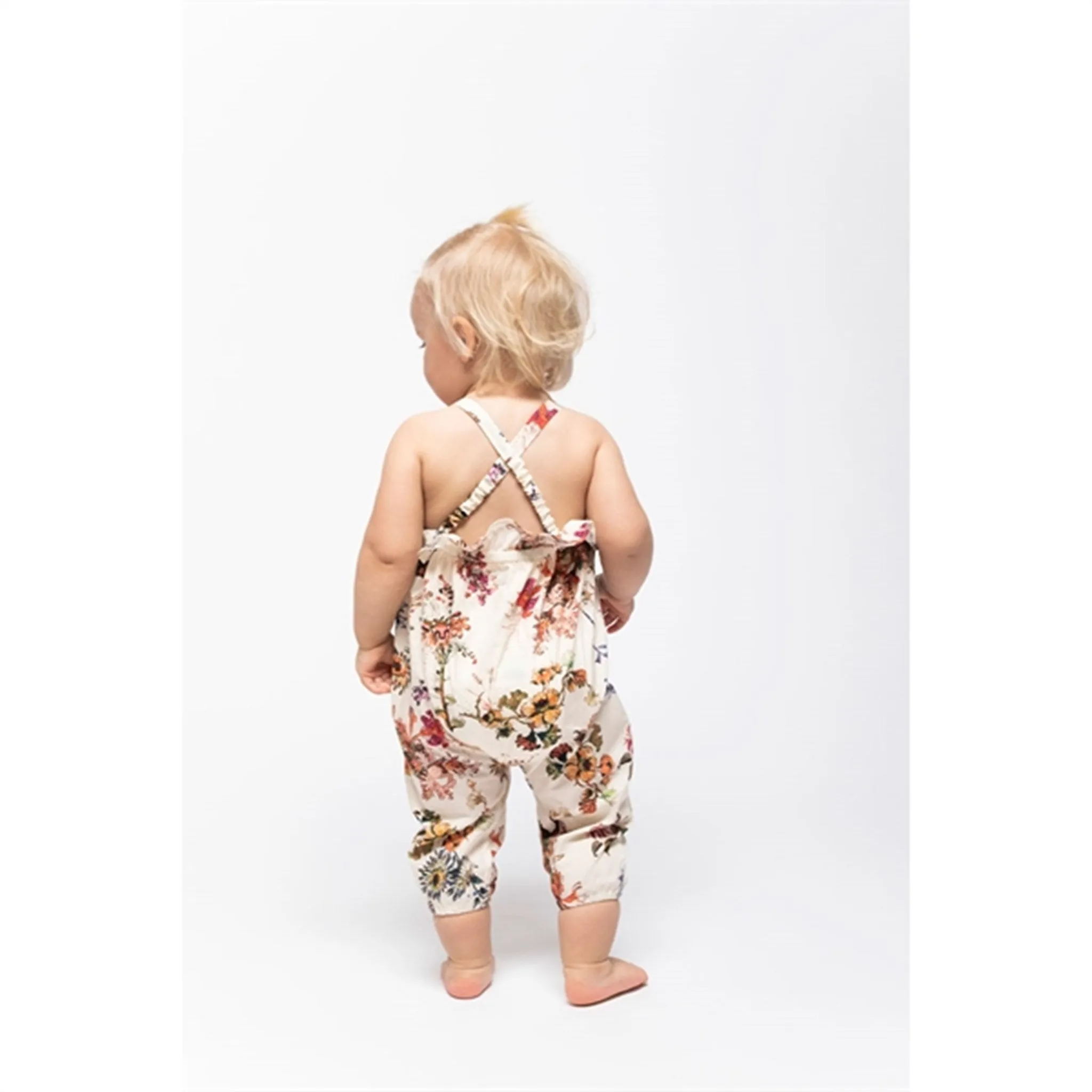 Christina Rohde 848 Jumpsuit Ivory Floral