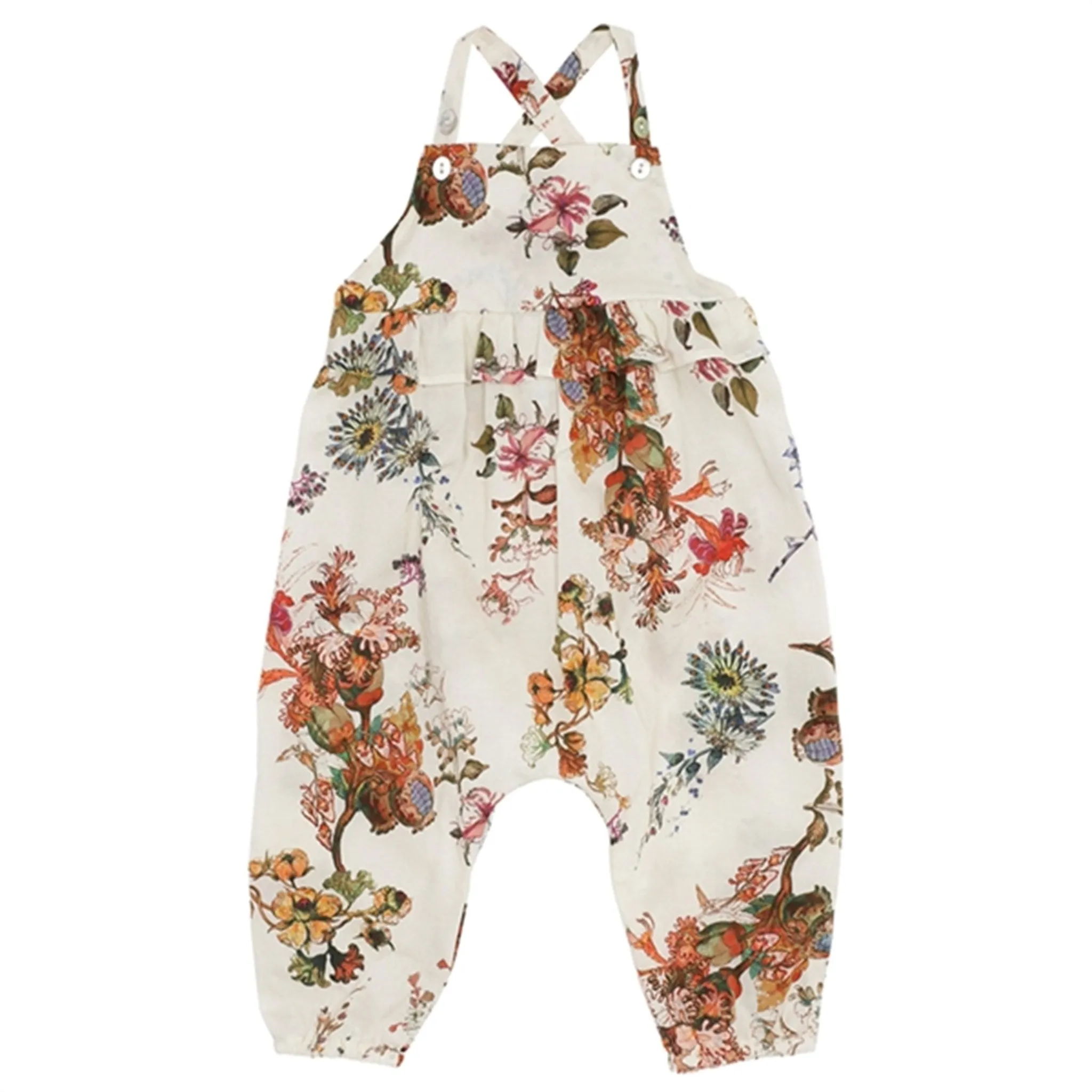 Christina Rohde 848 Jumpsuit Ivory Floral