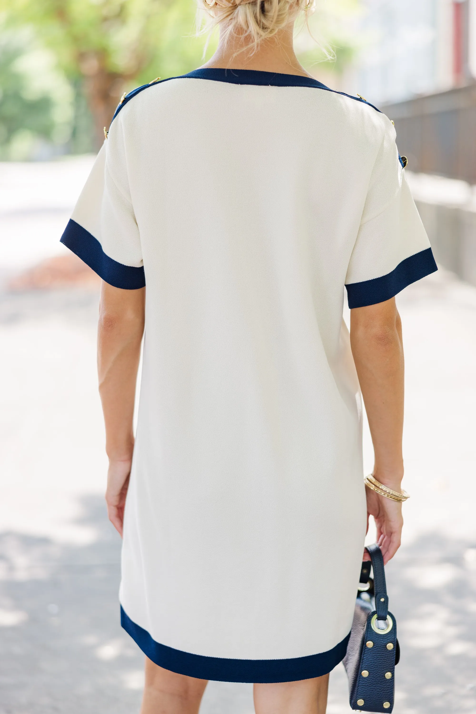 Coast To Coast Navy Blue Dress